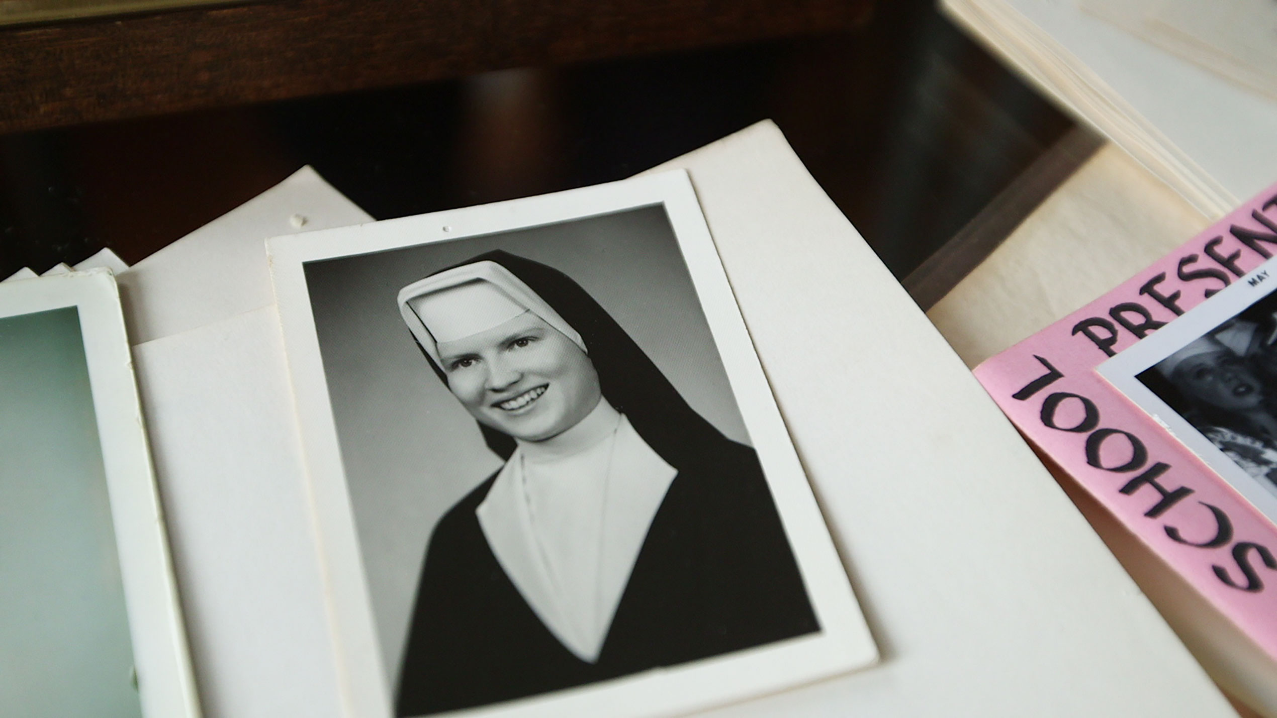 Cesnik, the slain nun at the heart of The Keepers (Netflix)