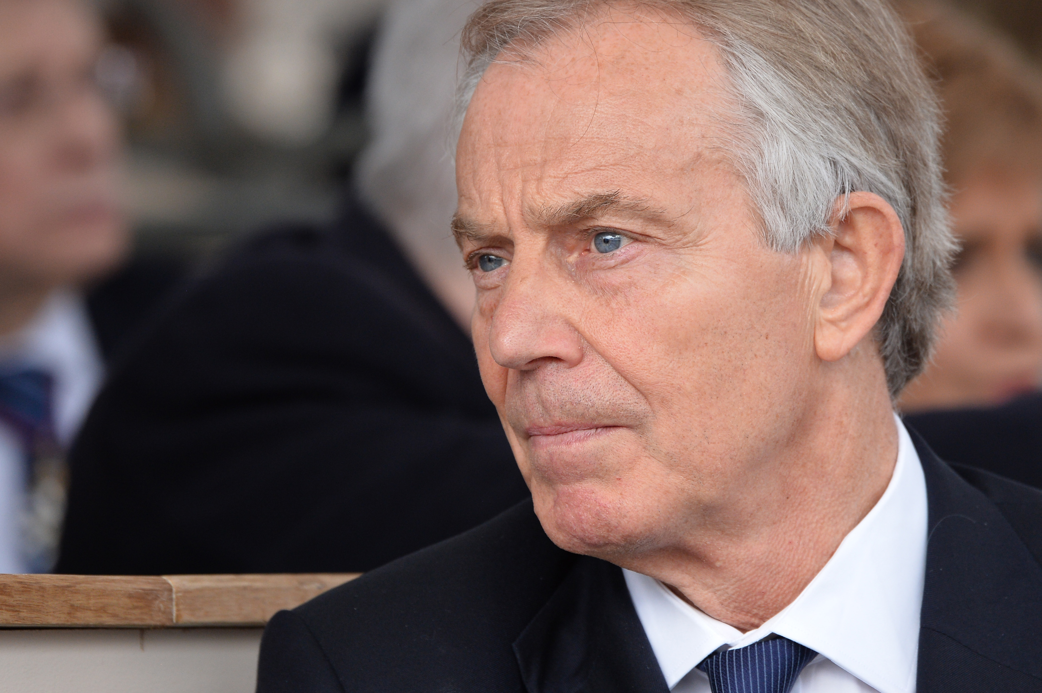 Tony Blair during the dedication and unveiling of The Iraq and Afghanistan memorial on March 9, 2017 in London, England. (Jeff Spicer—Getty Images)