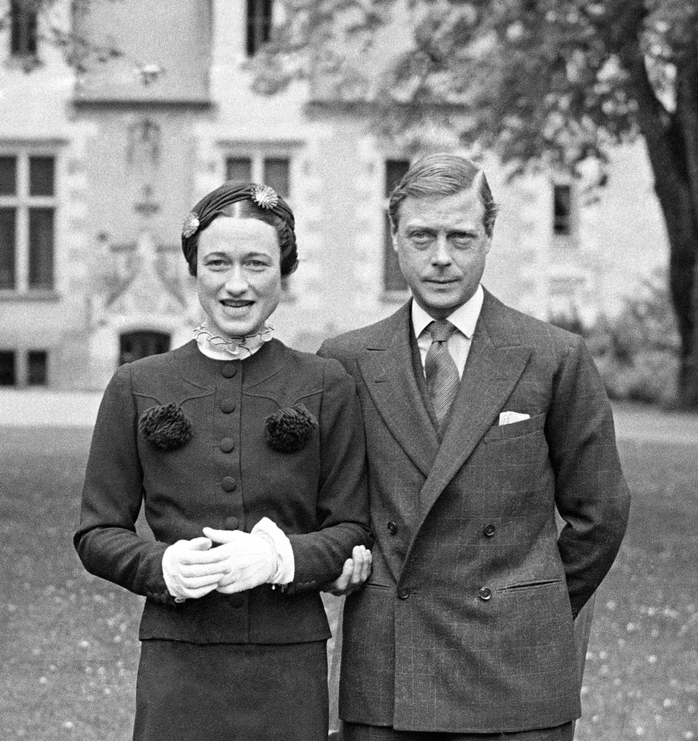 Duke of Windsor and Mrs. Wallis Simpson