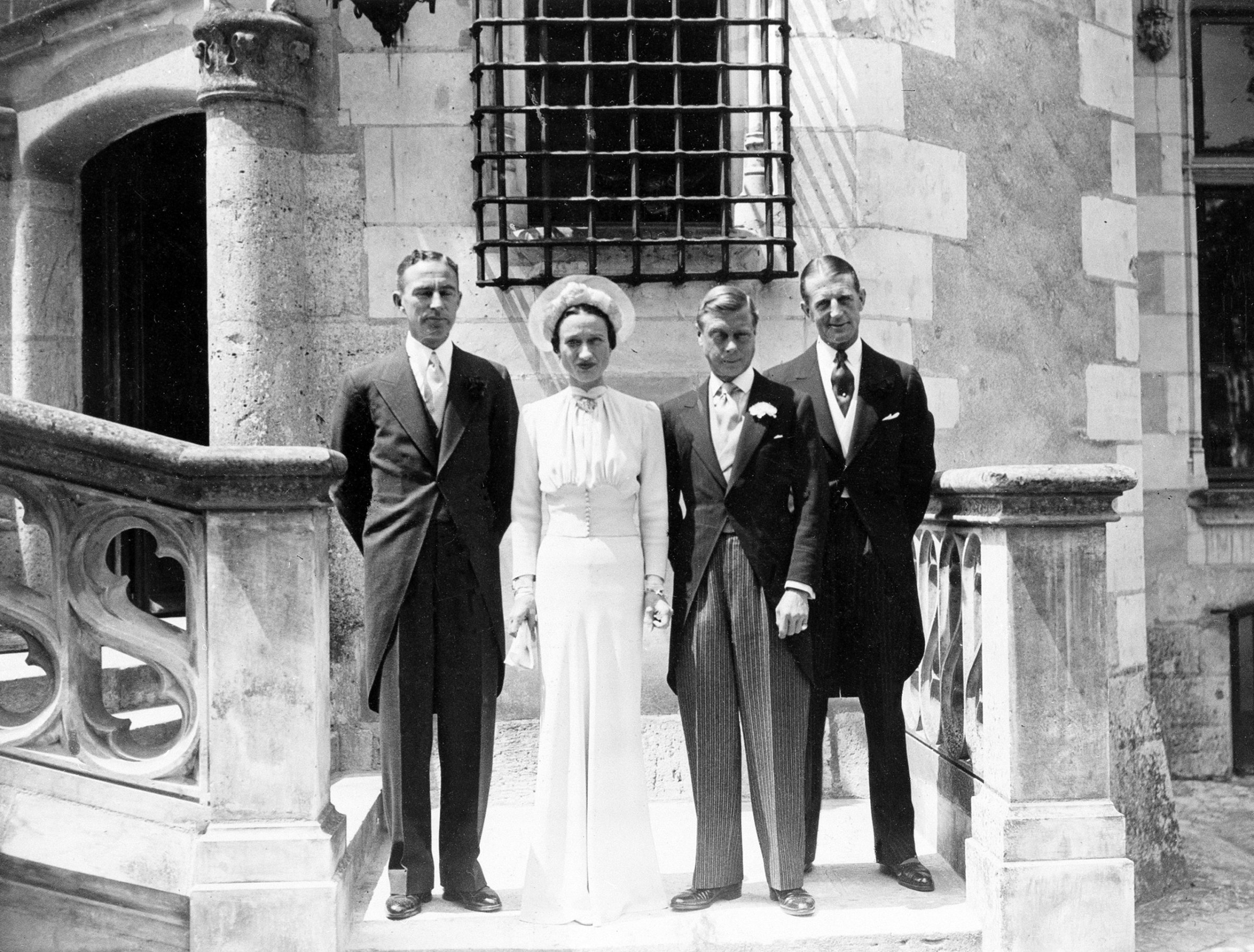 Wallis Simpson and Duke of Windsor wedding.