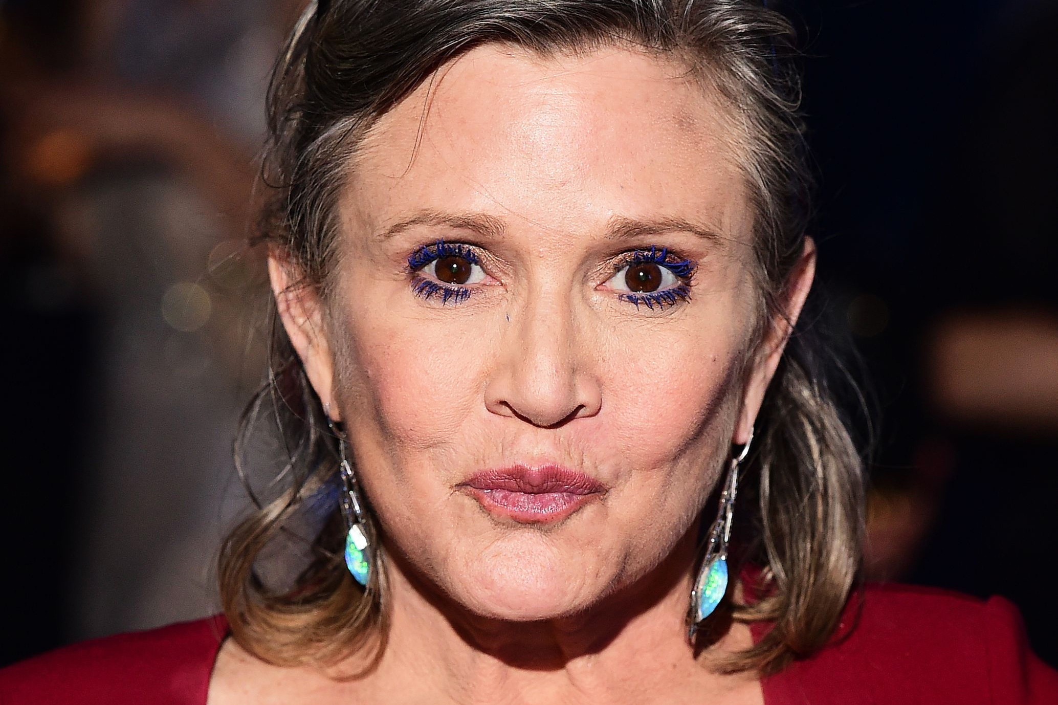 Carrie Fisher in 2015. (Ian West—PA Wire/AP)