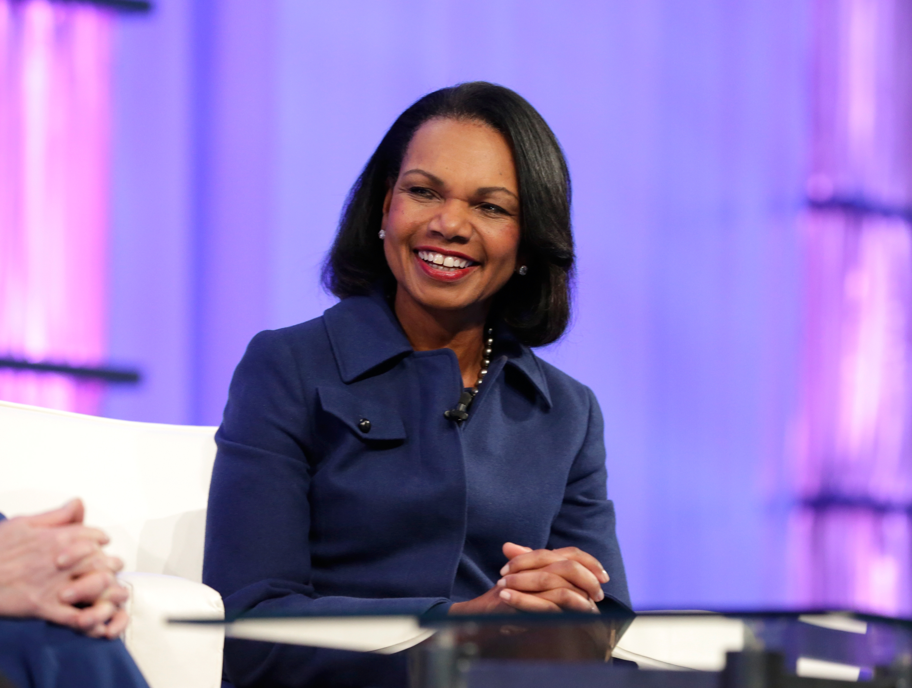SAN JOSE, CA - FEBRUARY 01:  Former United States Secretary of State Condoleezza Rice speaks at the Watermark Conference for Women at San Jose Convention Center on February 1, 2017 in San Jose, California.  (Photo by Marla Aufmuth/Getty Images for Watermark Conference for Women  ) (Marla Aufmuth—Getty Images for Watermark Conference for Women)