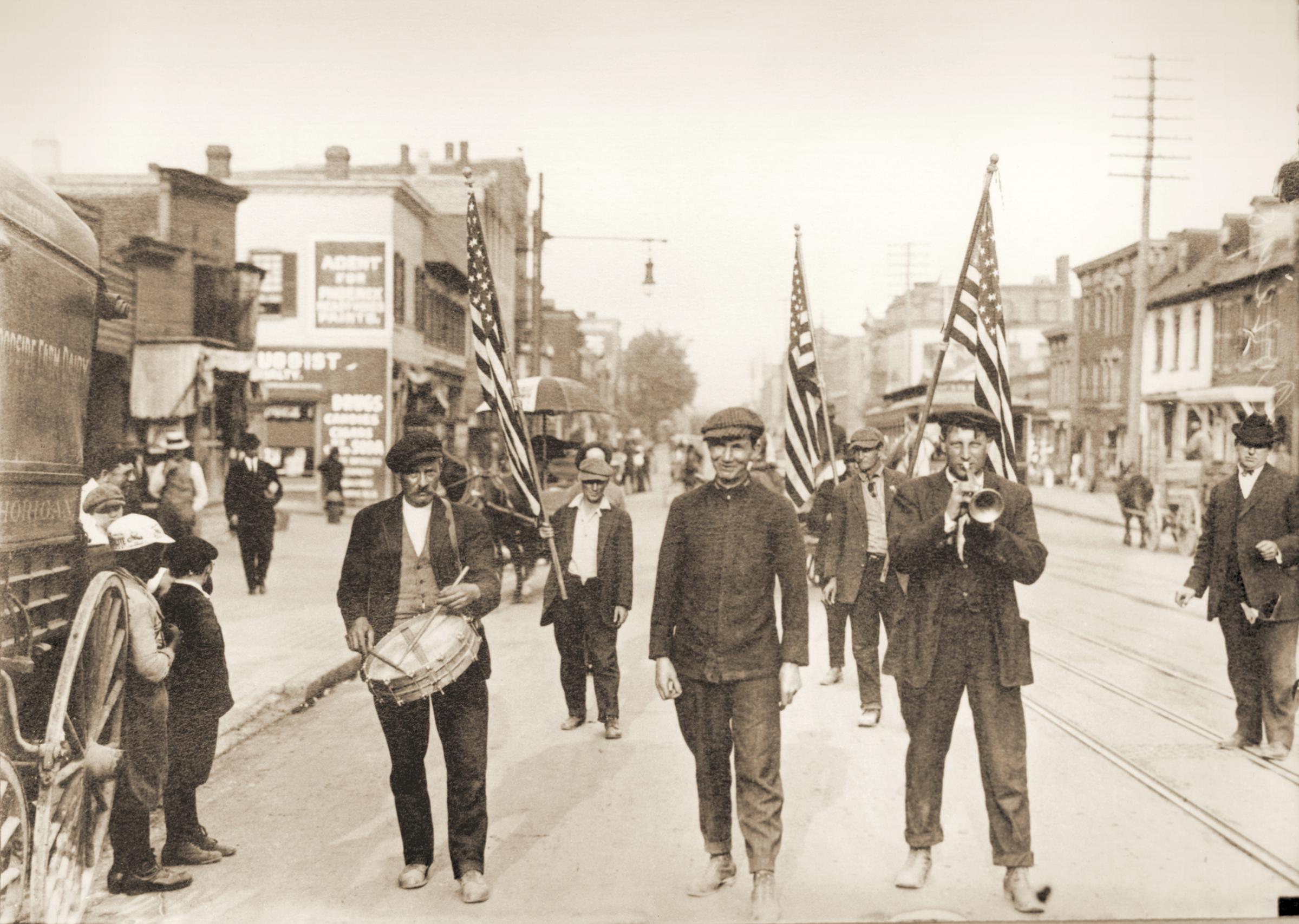 Coxey's Army Marches For The Unemployed, 1894