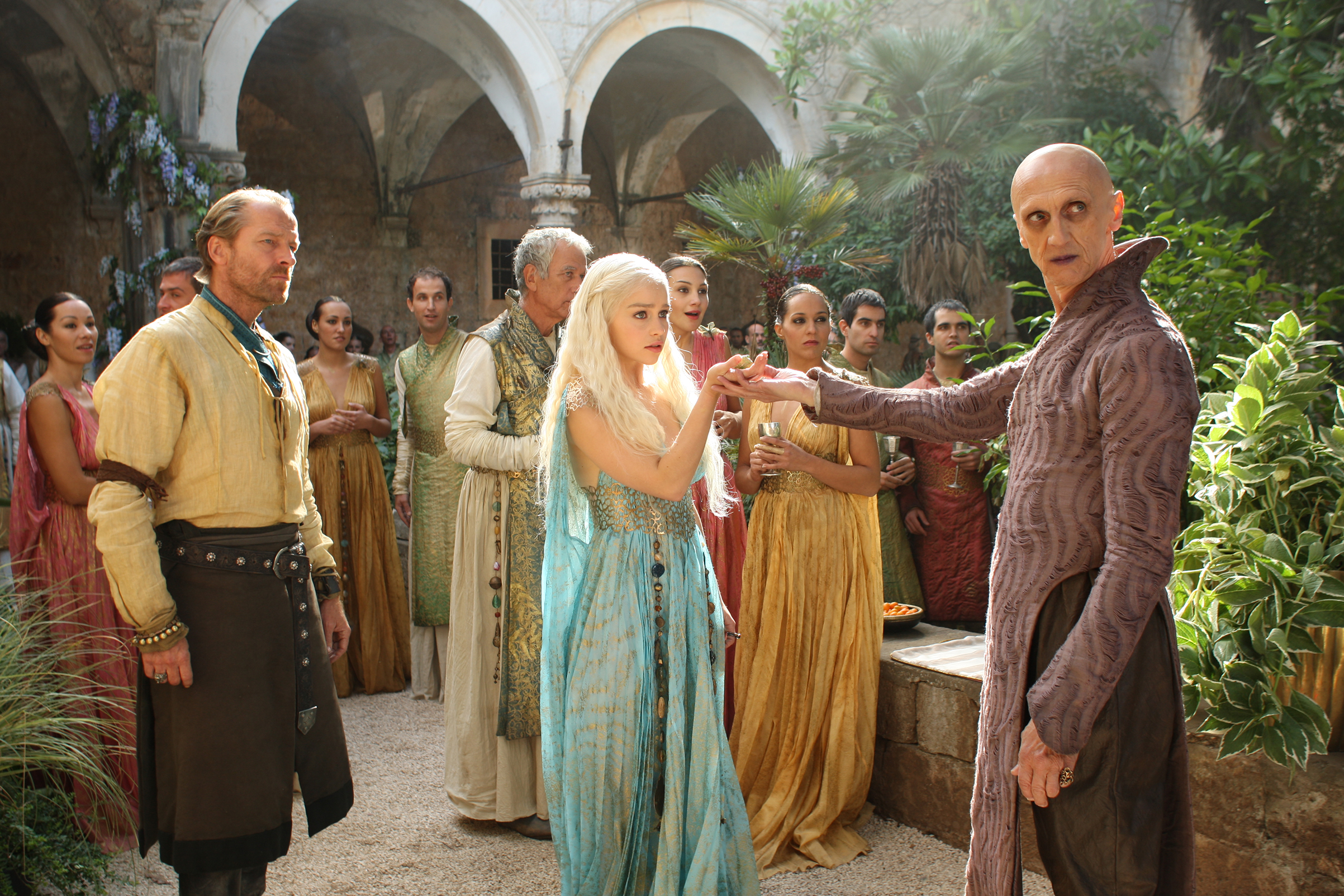 Daenerys Tagaryen in Season 2 of Game of Thrones
