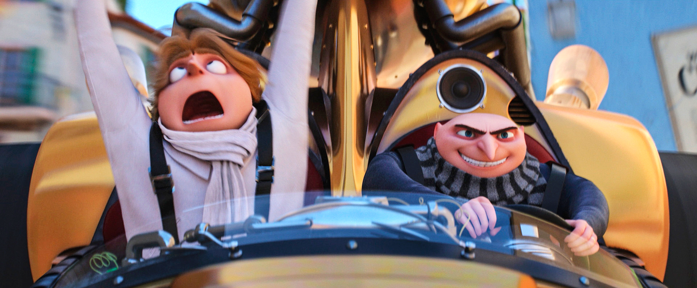 Twins Dru and Gru make for a dastardly duo in Despicable Me 3 (Universal)