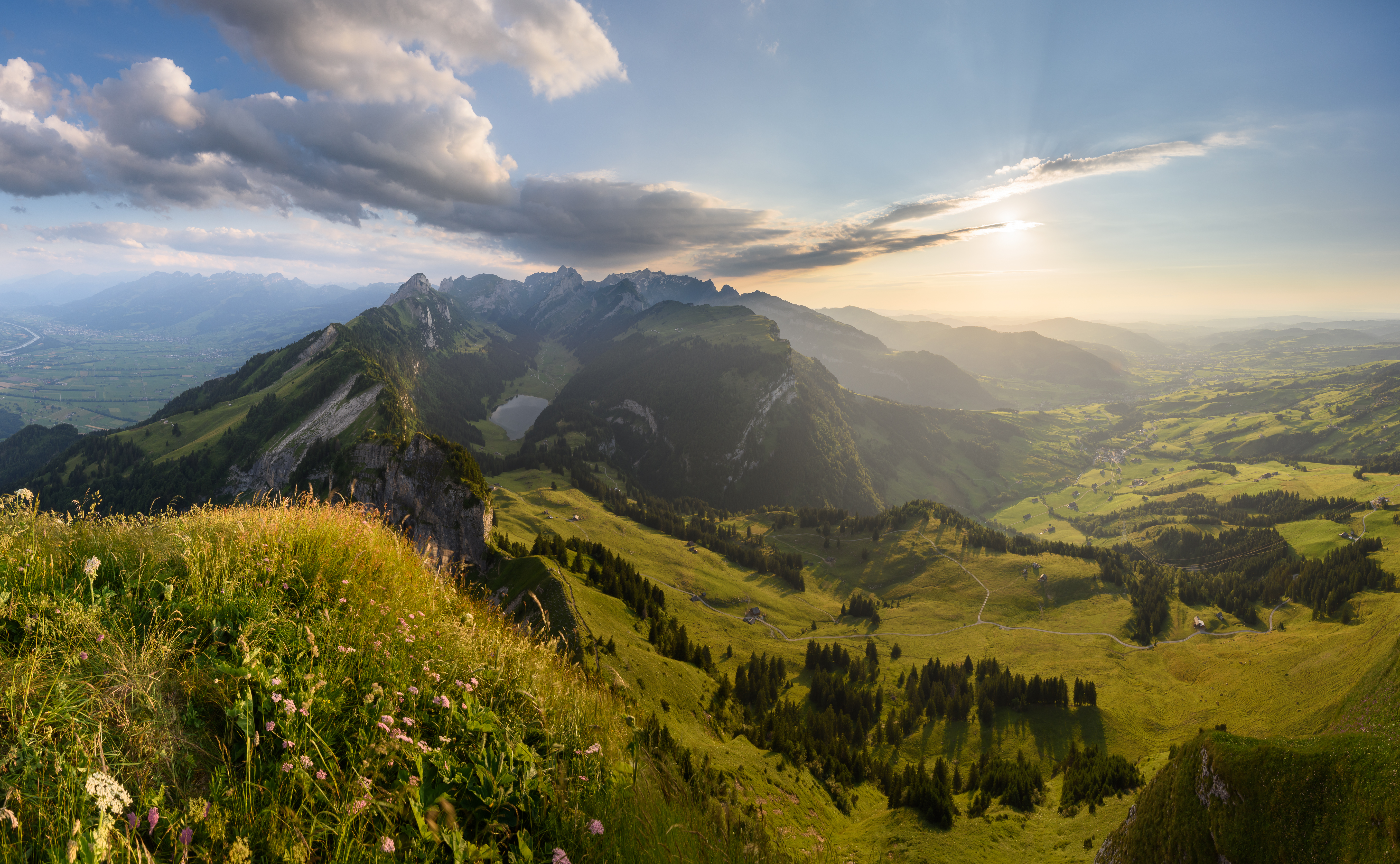 View of Alpstein, Switzerland