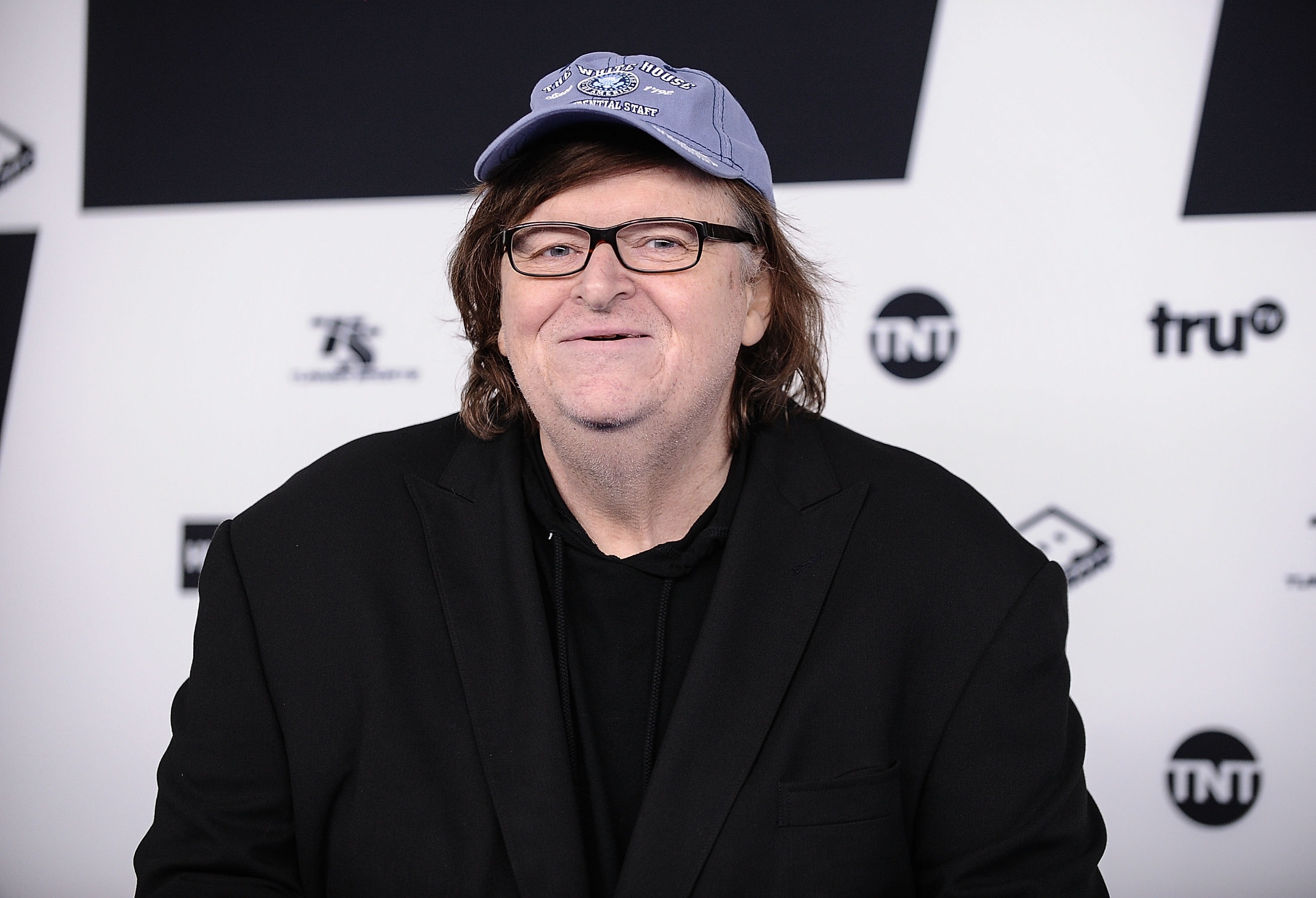 Michael Moore attends at Madison Square Garden in New York on May 17, 2017. (Daniel Zuchnik—WireImage/Getty Images)