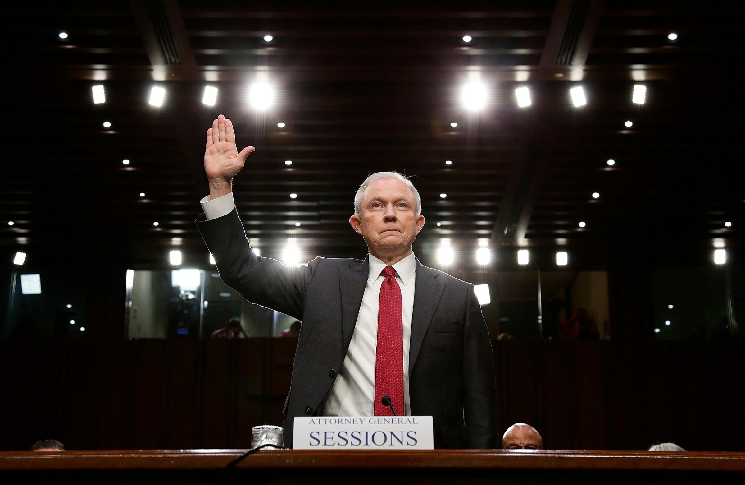 Attorney General Jeff Sessions Testifies Before Senate Intelligence Committee