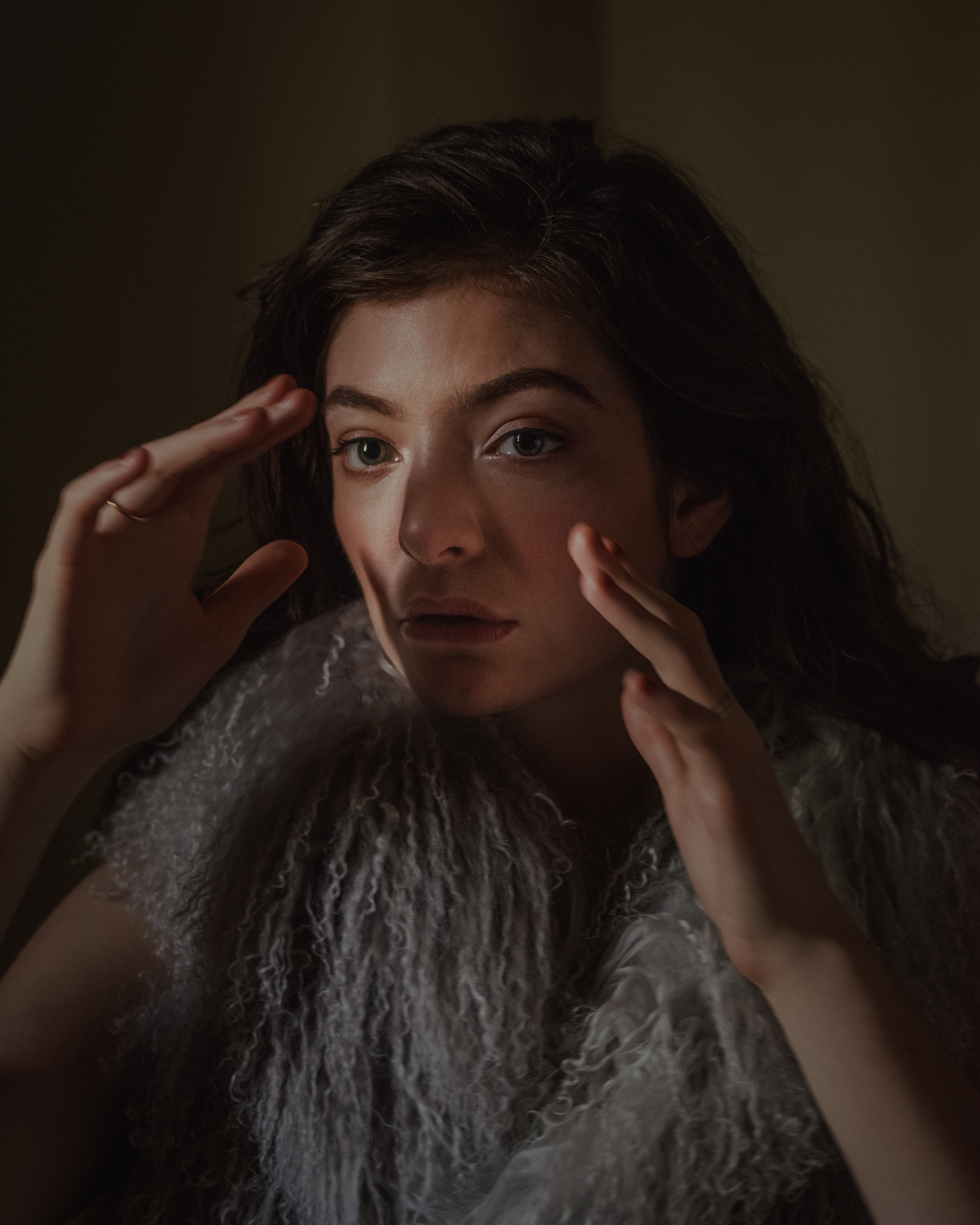 Lorde photographed at the Chateau Marmont Hotel in Los Angeles on May 18, 2017. (Mark Mahaney for TIME)