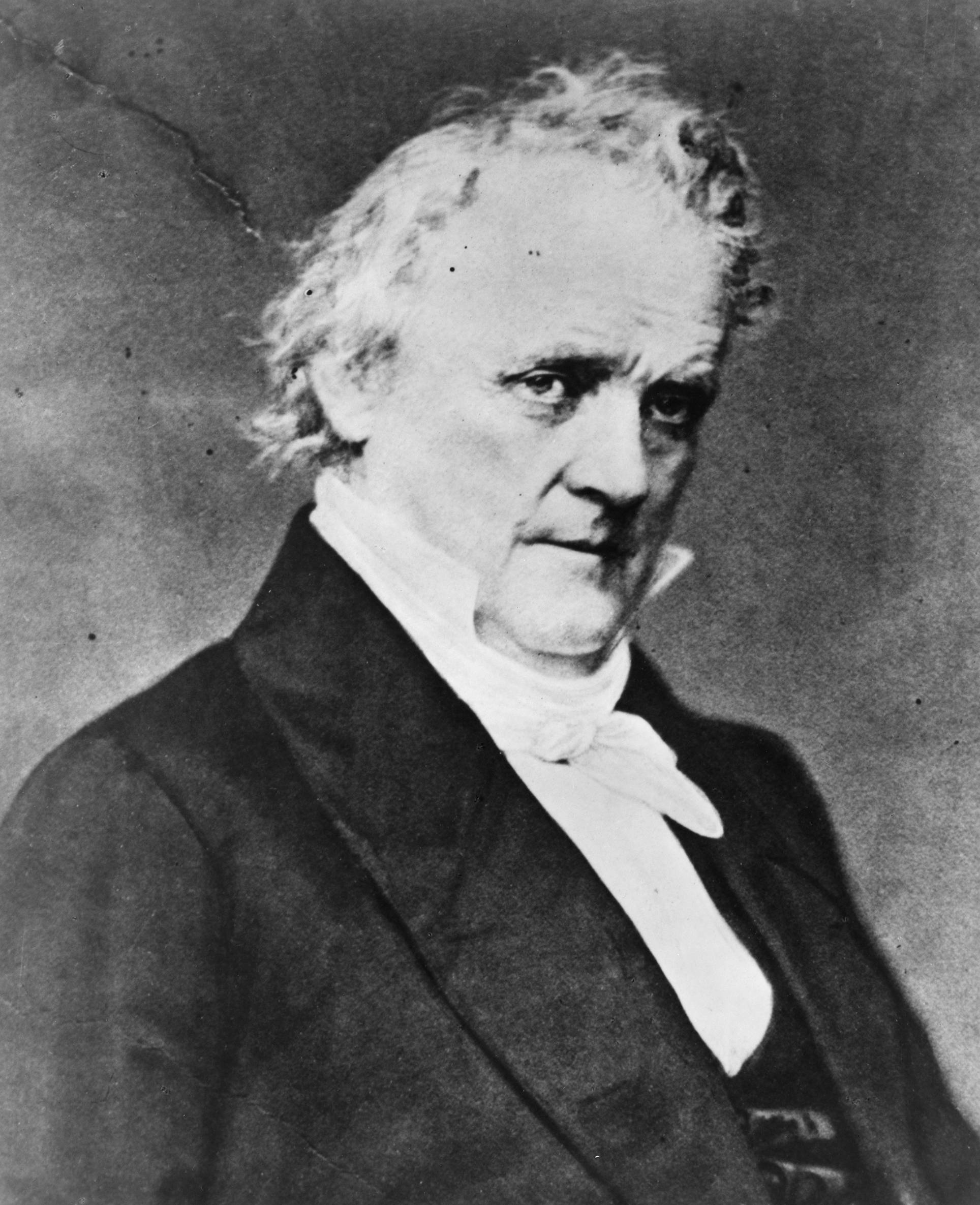 President James Buchanan who sent US forces into the Utah territory in 1857-1858.