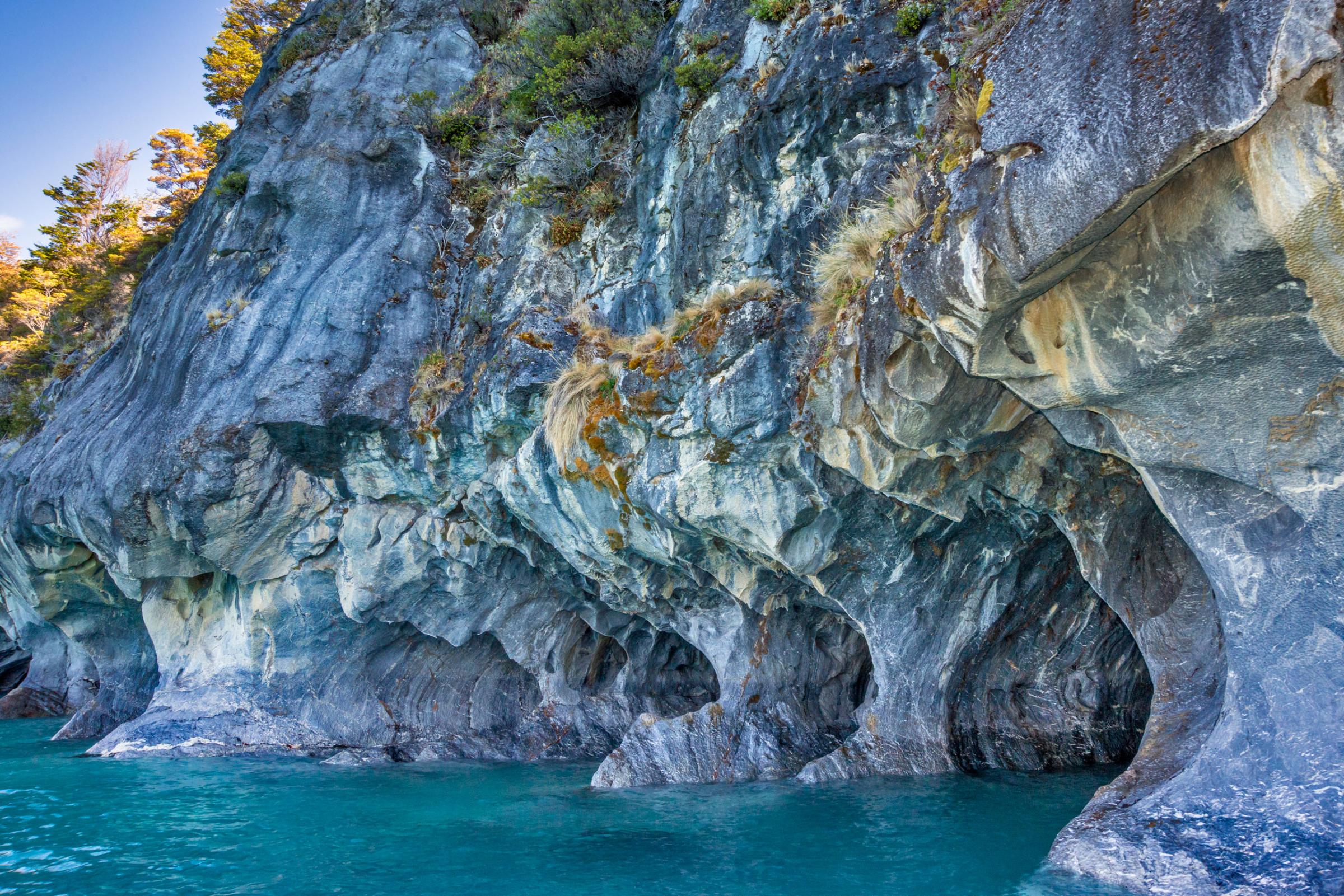 Marble Caves, Lago Carrera, Patagonia, Chile