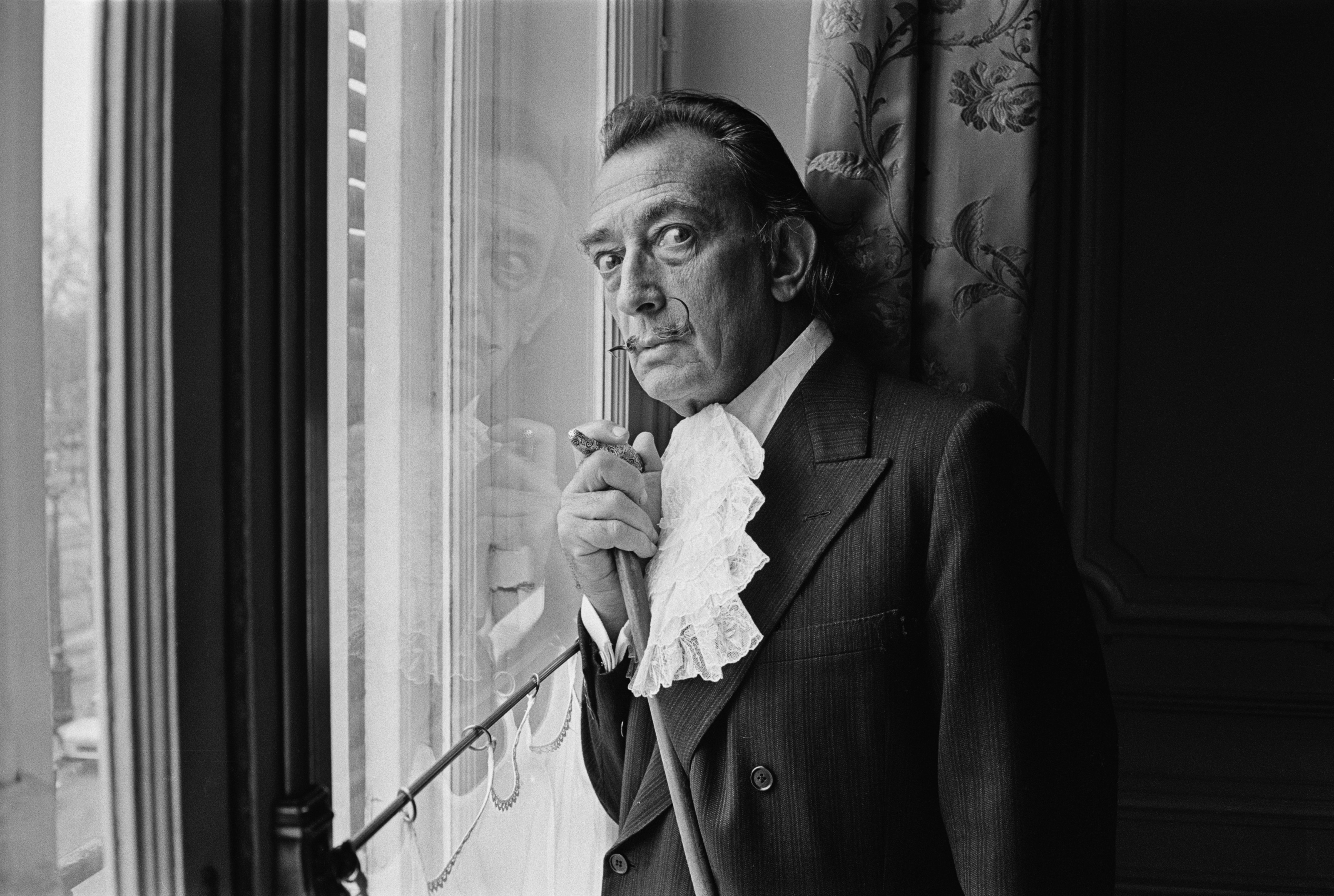 Spanish surrealist painter Salvador Dali (1904 - 1989), 29th December 1964. (Terry Fincher&mdash;Getty Images)