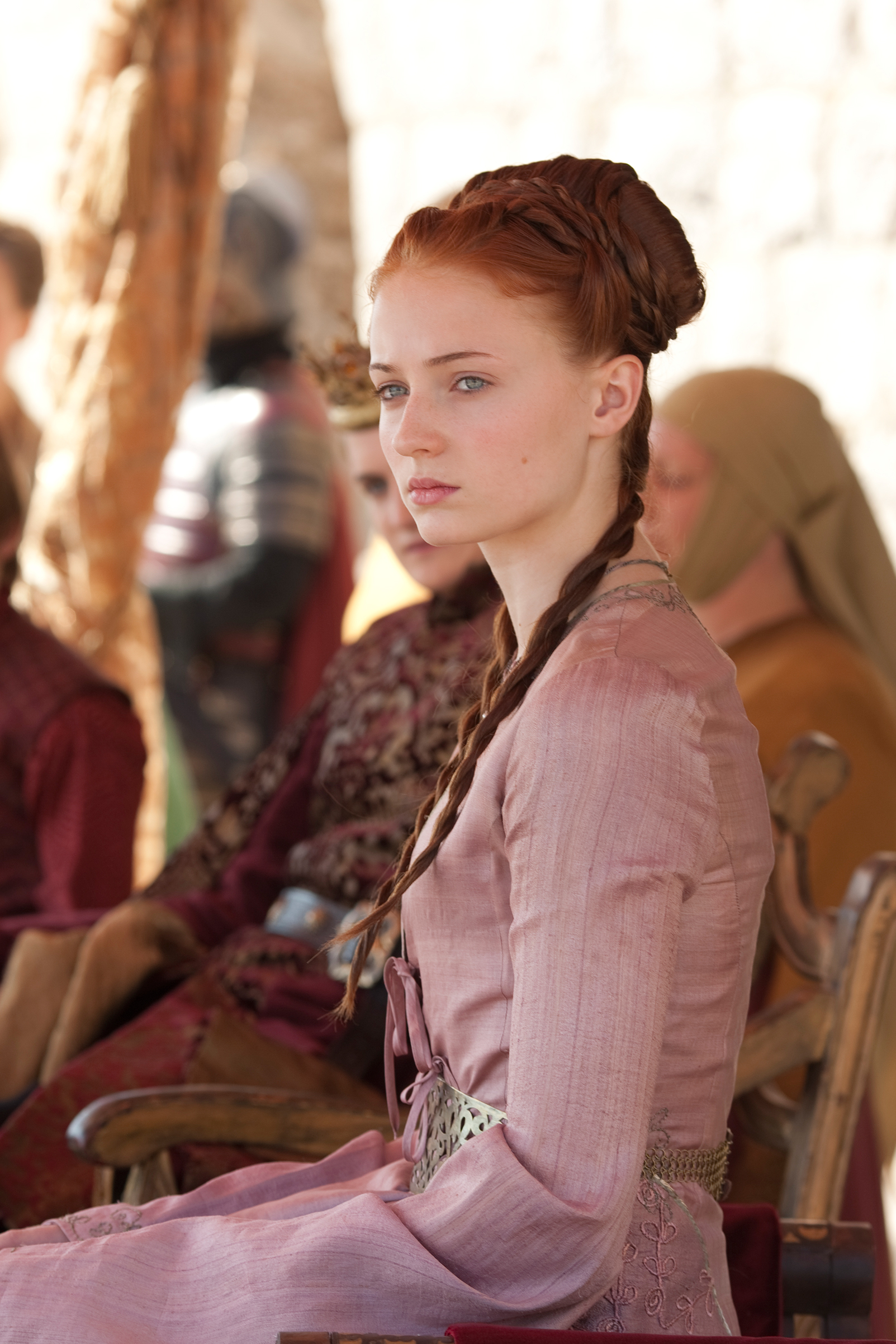 Sansa Stark in Season 2 of Game of Thrones