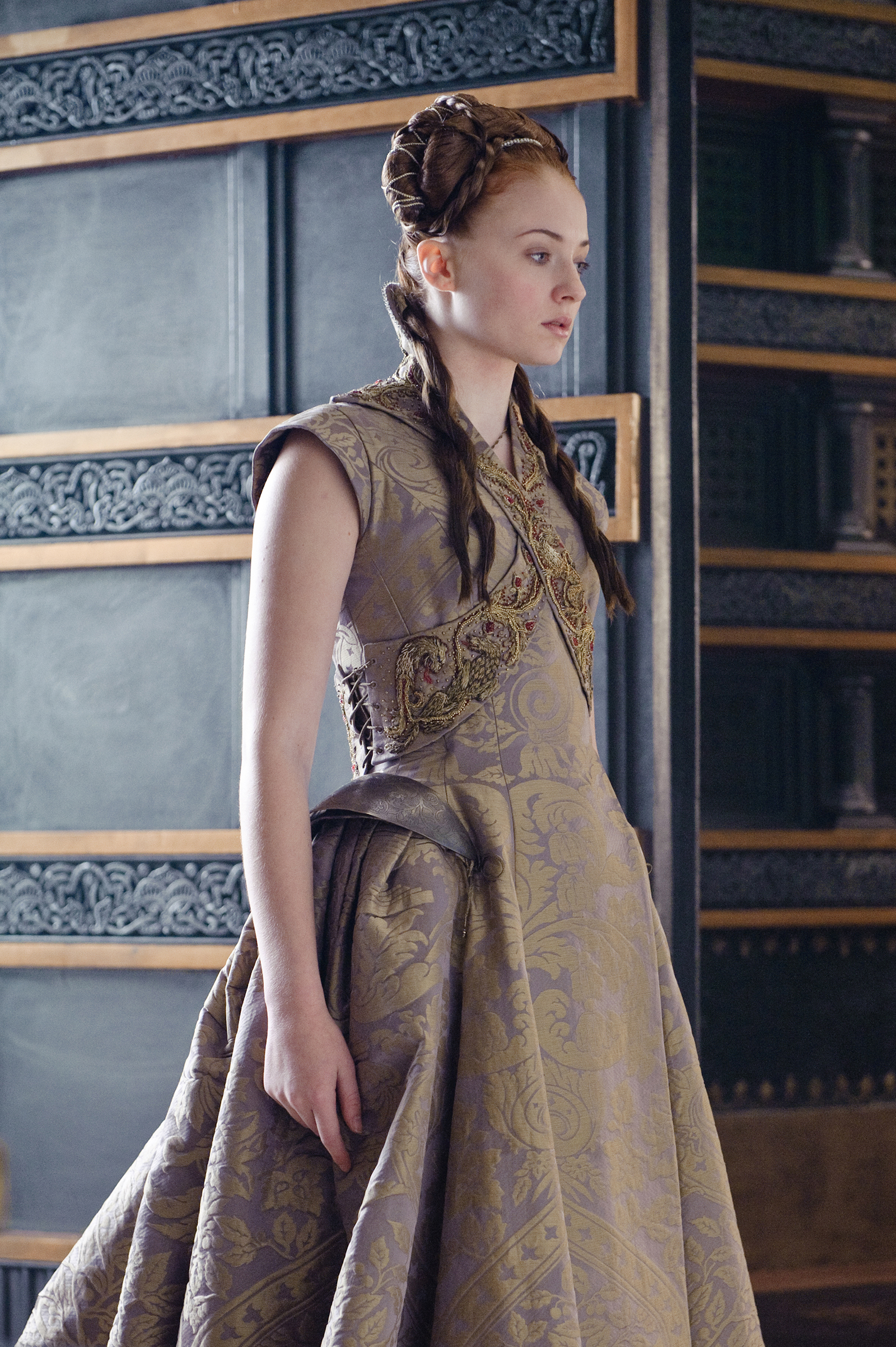 Sansa Stark in Season 3 of Game of Thrones