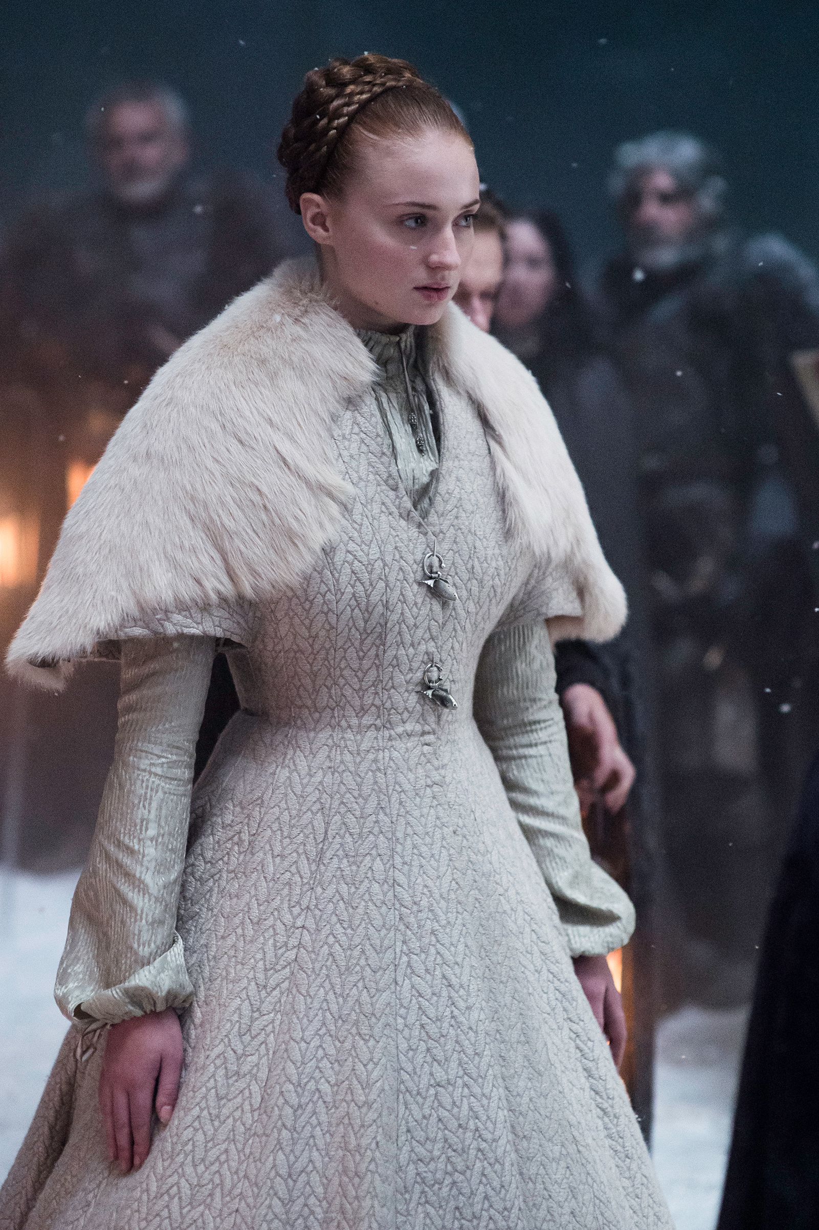 hole Dependent tenant Game of Thrones: Sansa Stark Costume, Hair, Necklace Photos | Time