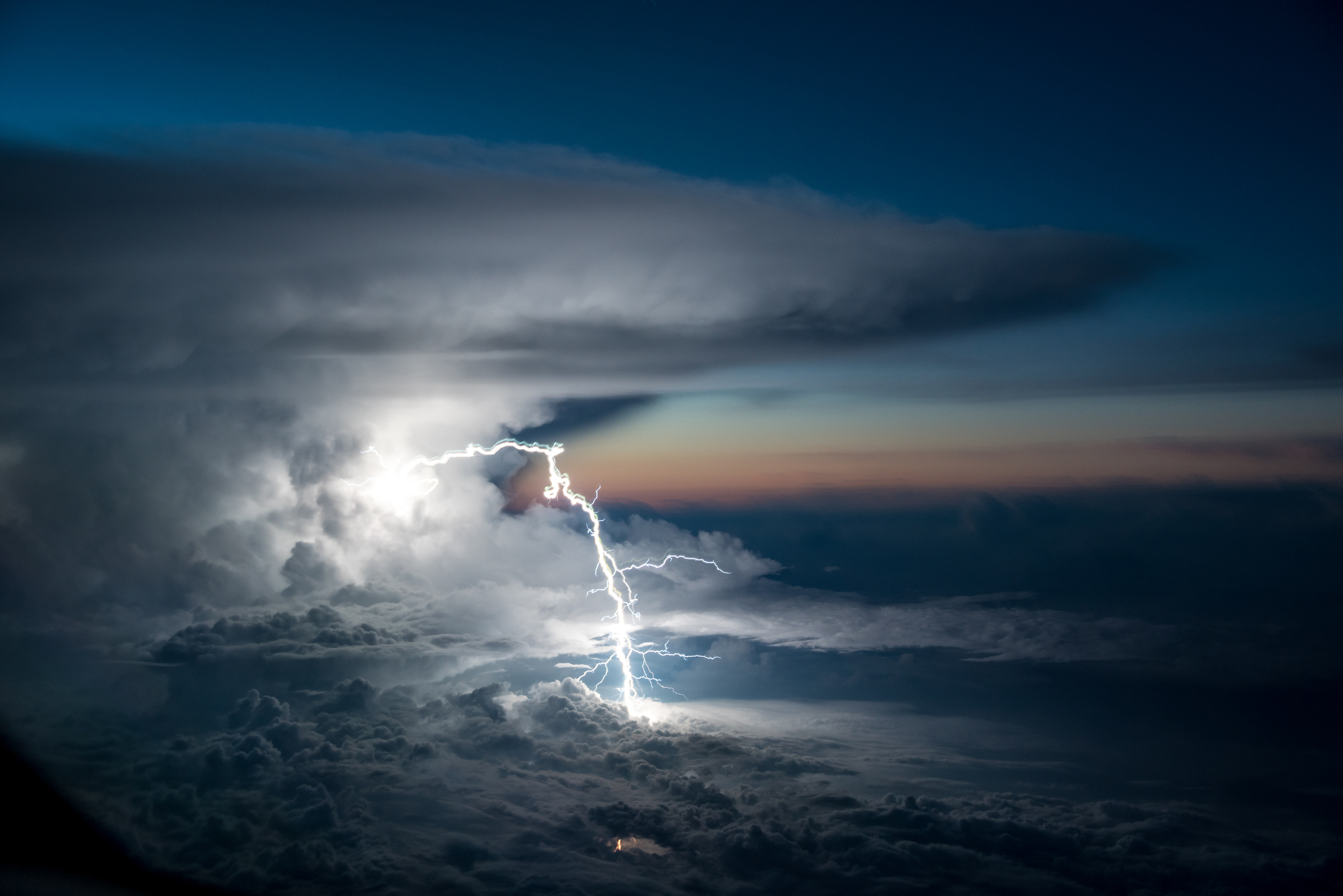 A storm developing over the Ecuadorean Amazonia. (Santiago Borja)
