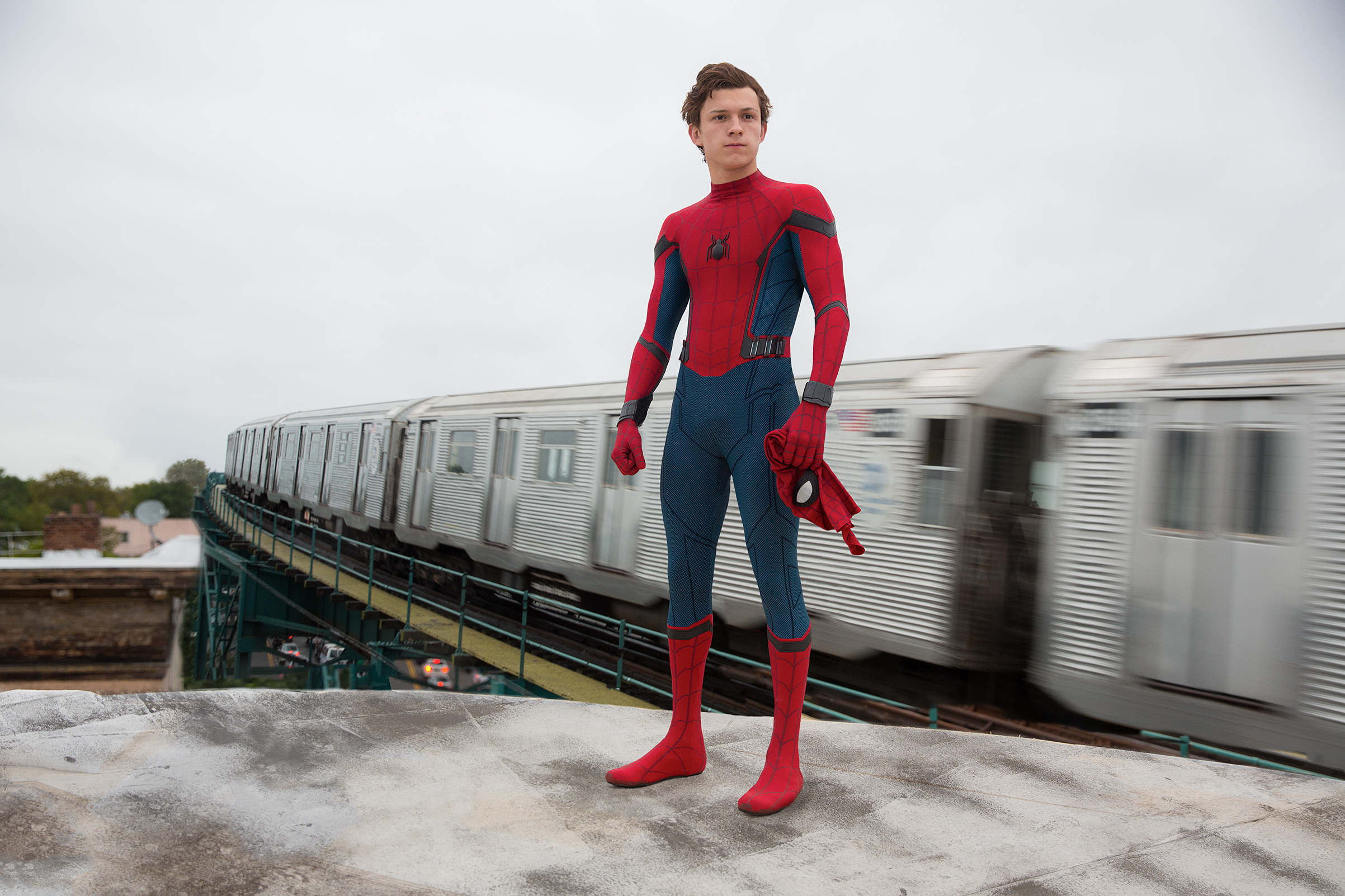 Tom Holland is Spider-Man in Columbia Pictures' 
