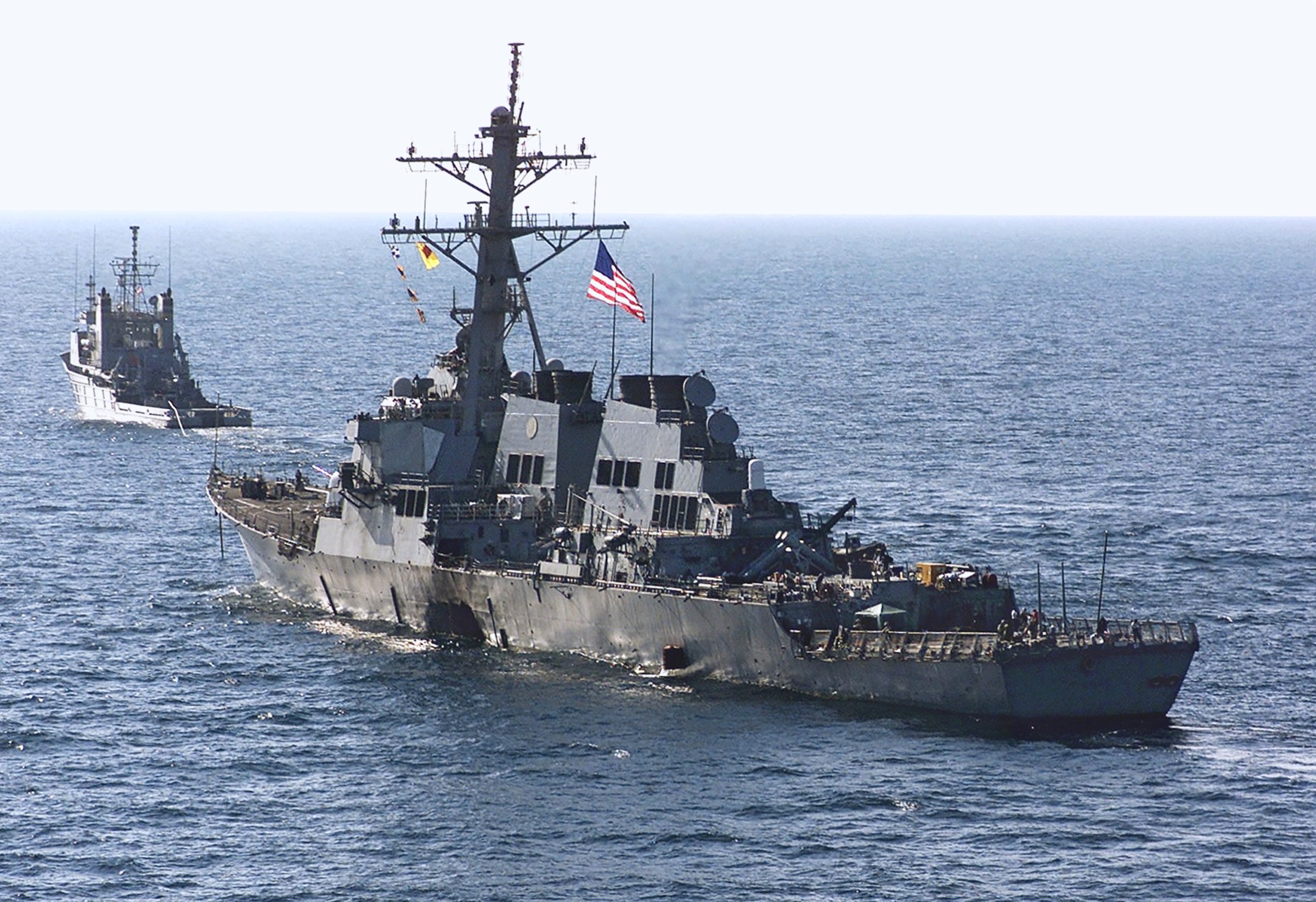 The U.S.S. Cole was attacked in Yemen on Oct. 12, 2000