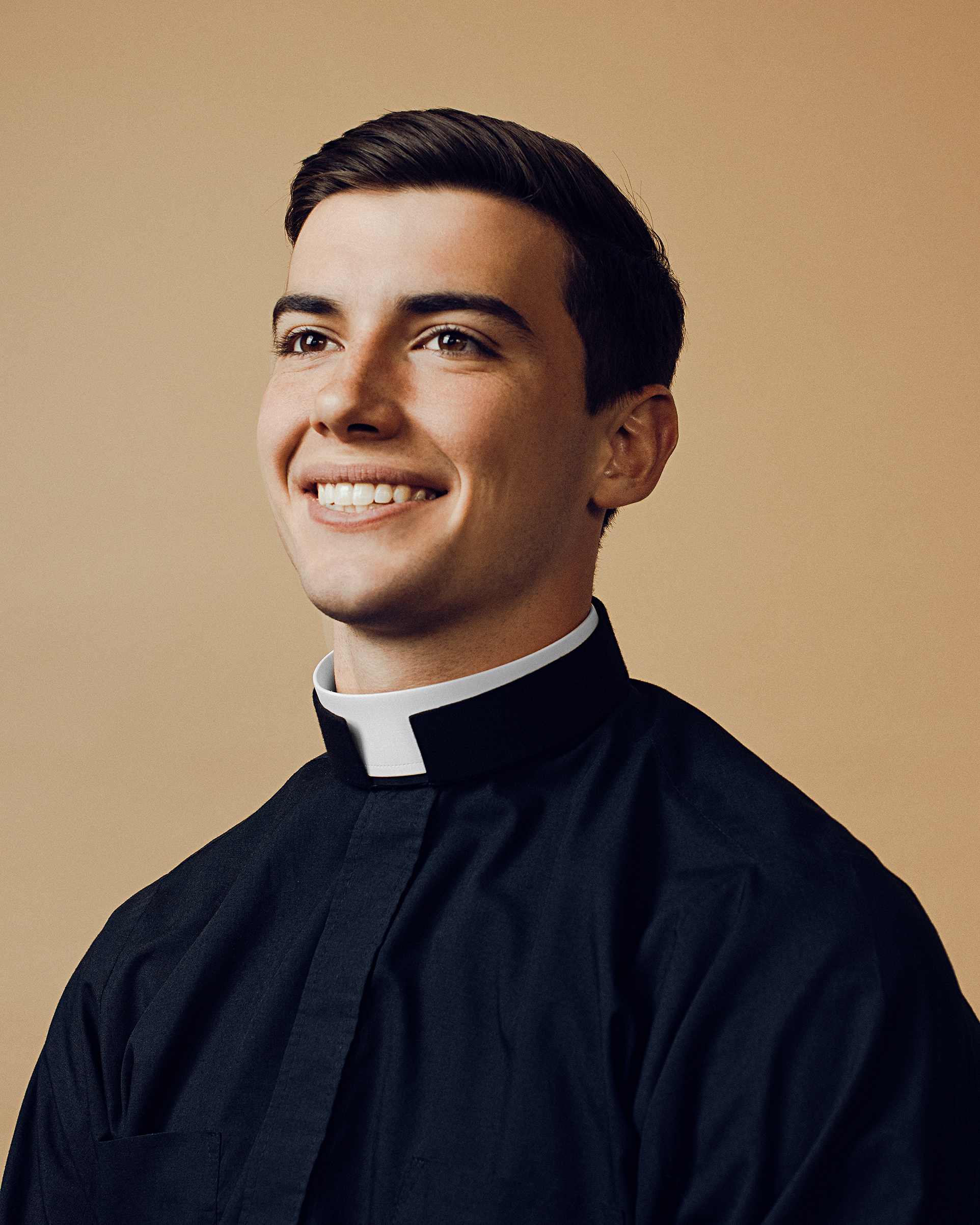 Nicholas Morrison, 22, graduated in May with a philosophy degree from Catholic University of America and will continue his seminary studies in Rome next year (Ryan Pfluger for TIME)