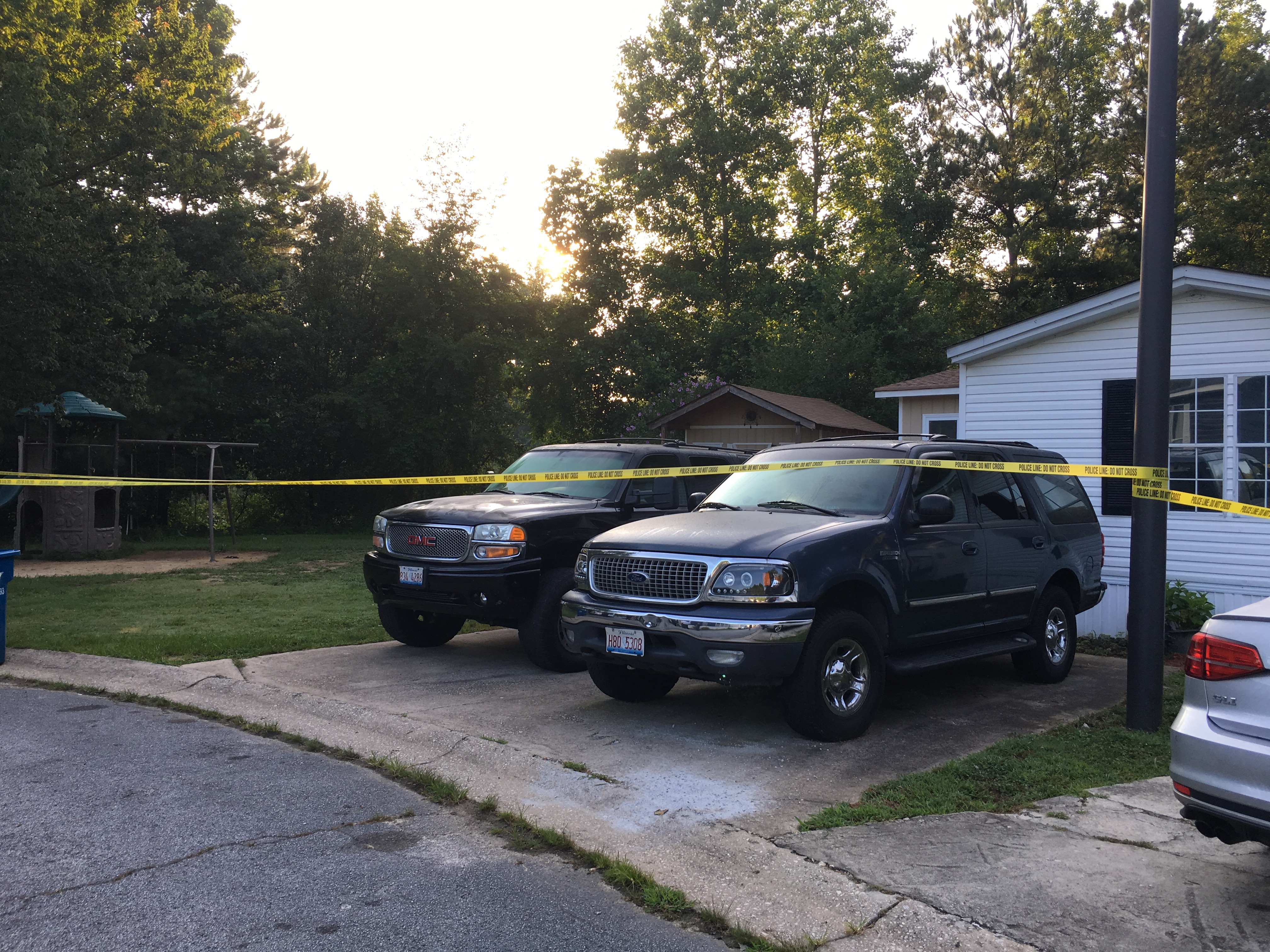 The outside of the house in Loganville where the bodies were found on Thursday, July 6. (Courtesy of Gwinnett County Police Department)