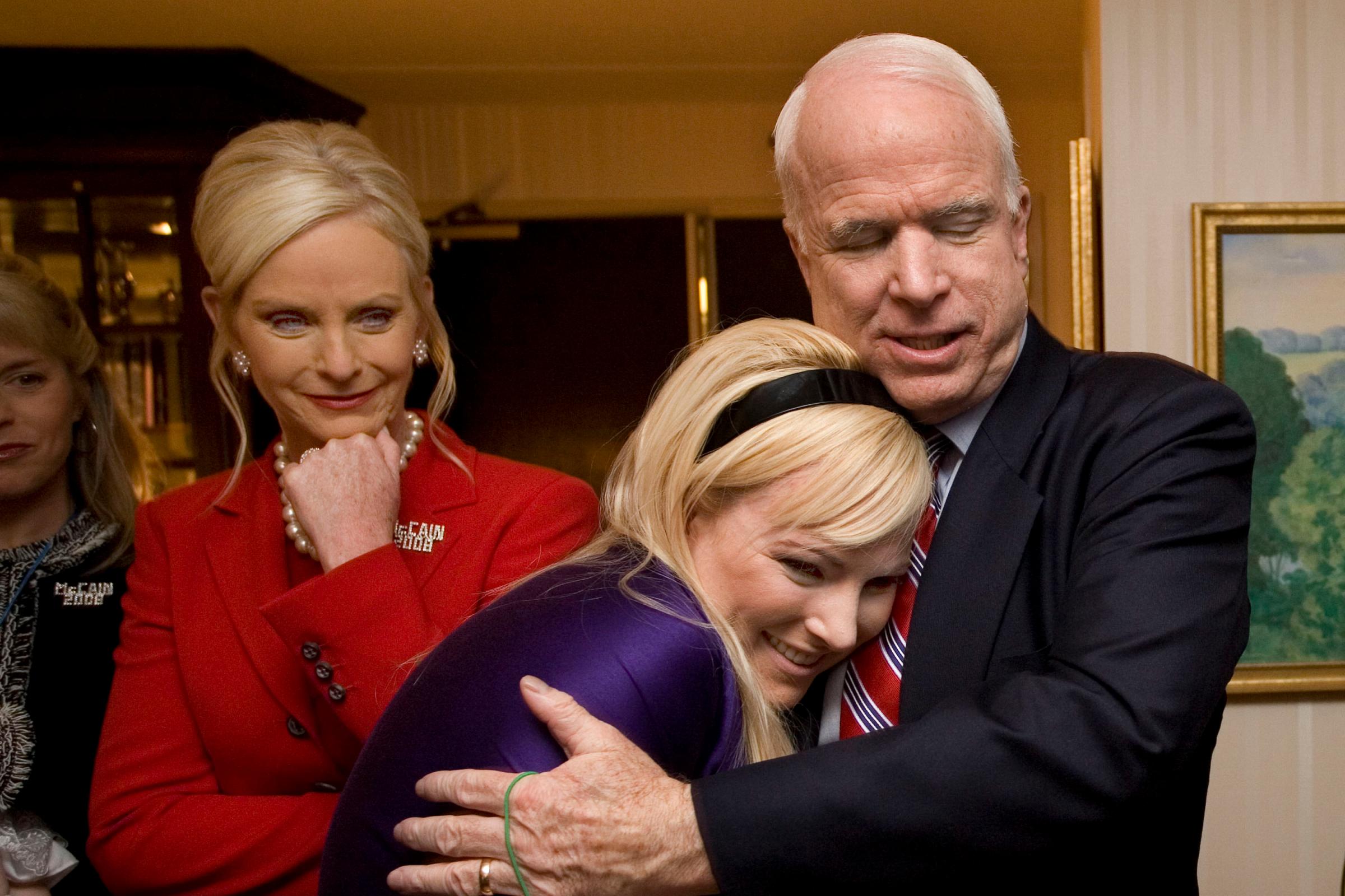 McCain Campaigns In New Hampshire