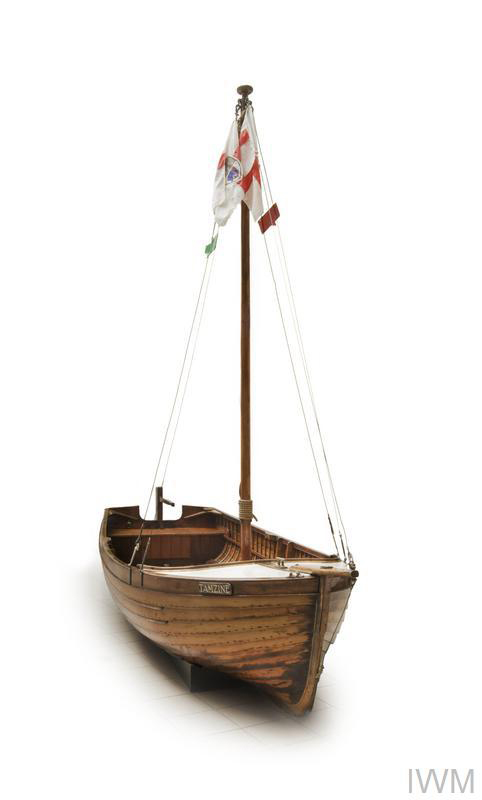 Tamzine was the smallest vessel to participate in the Dunkirk evacuation and is now on display at IWM London. Originally intended to be a fishing boat, Tamzine was requisitioned for use in Operation Dynamo, the evacuation of the BEF from the beaches of Dunkirk, 27 May – 4 June 1940.