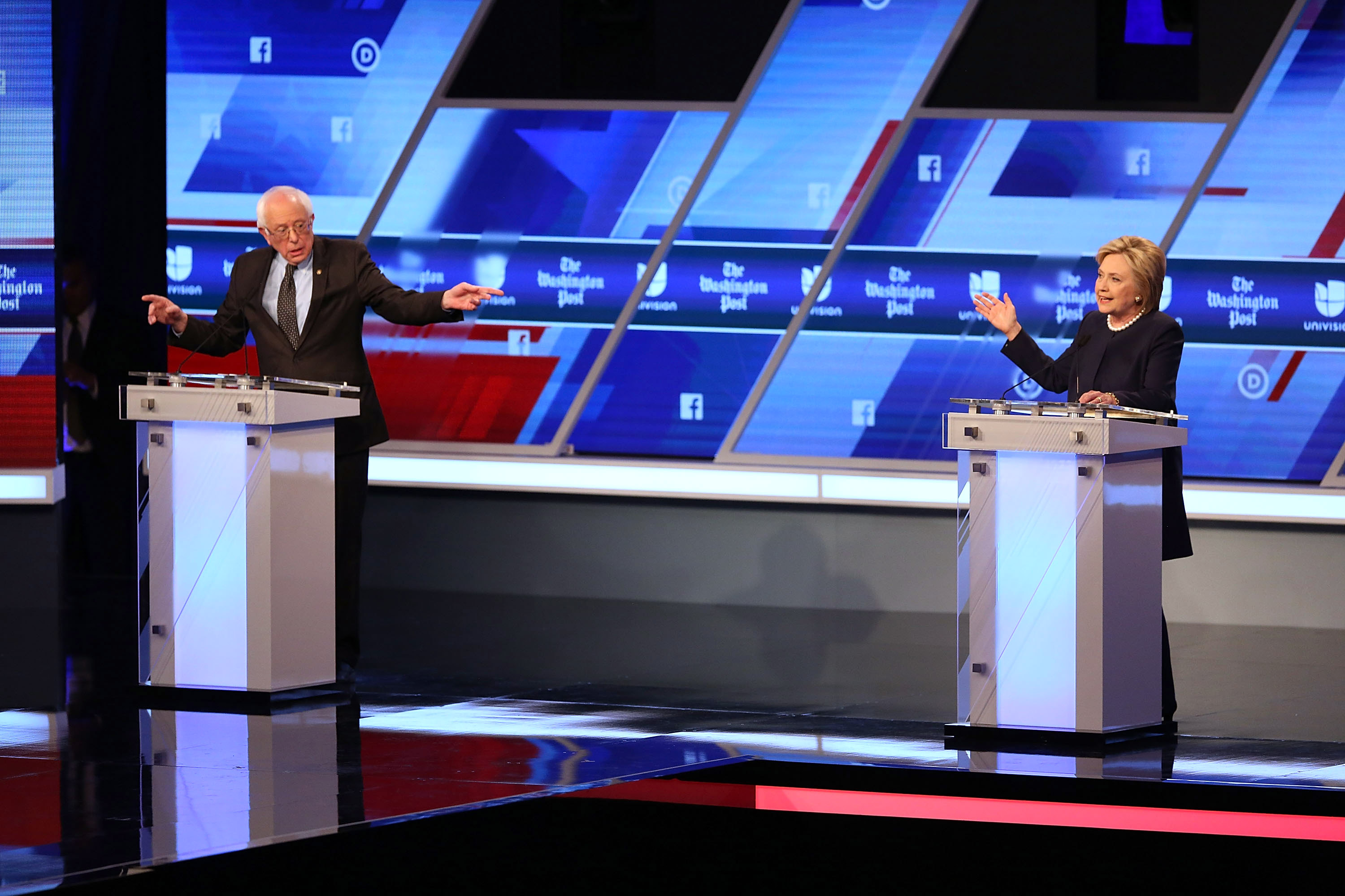 Democratic Presidential Candidates Debate In Miami