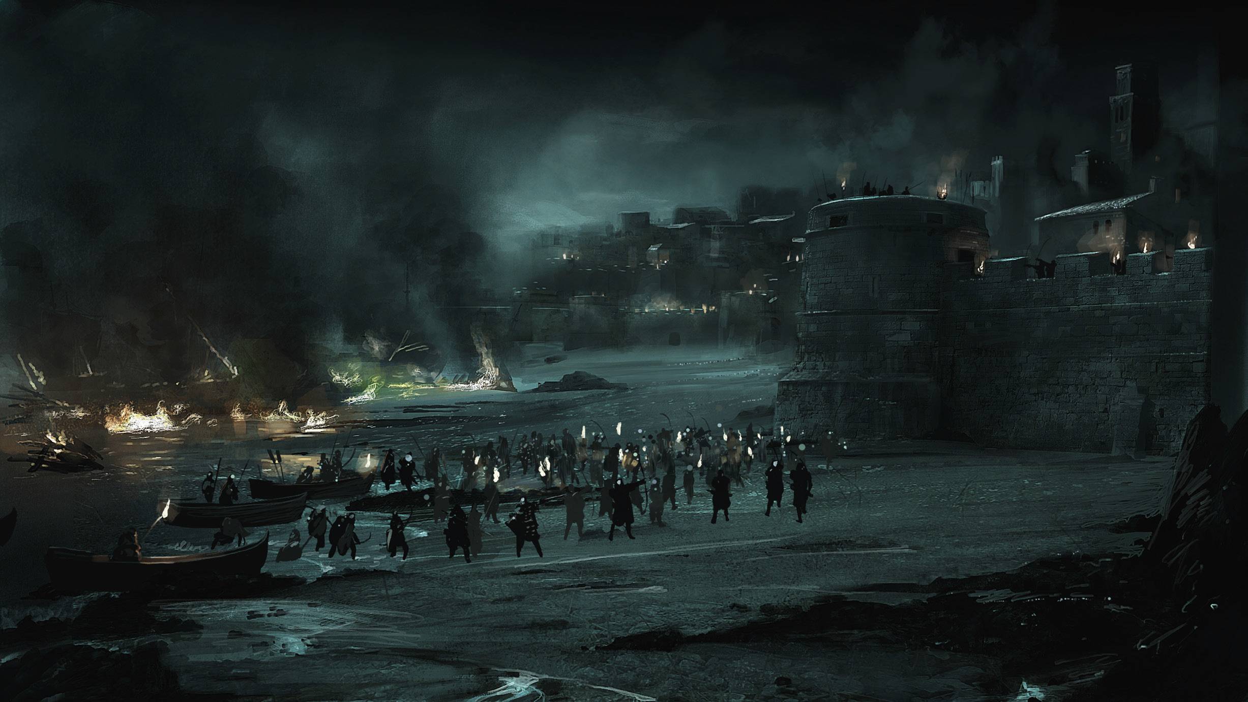 Blackwater in 'Game of Thrones.' HBO. (HBO)