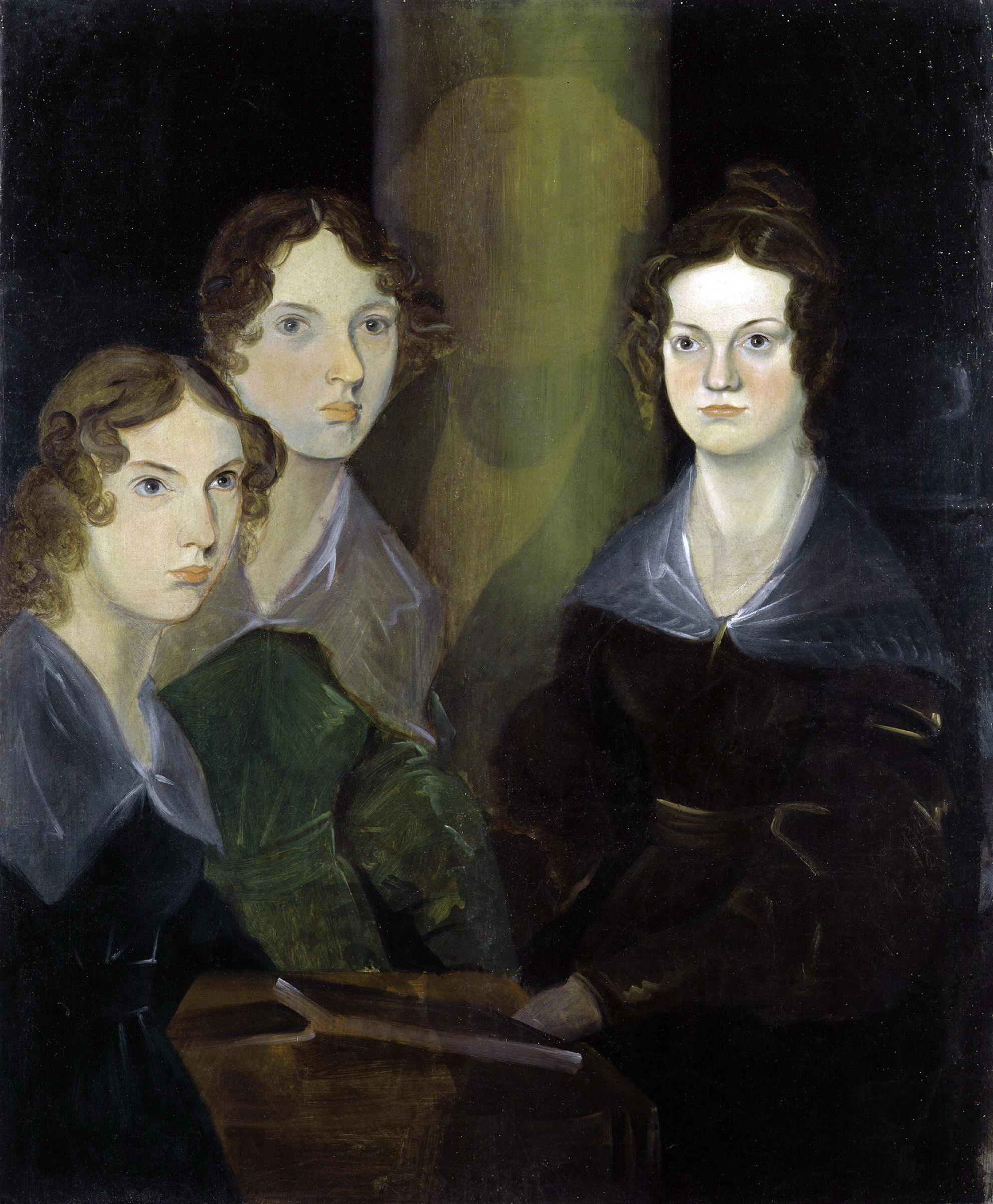 The Bronte Sisters by Patrick Branwell Bronte, circa 1834.