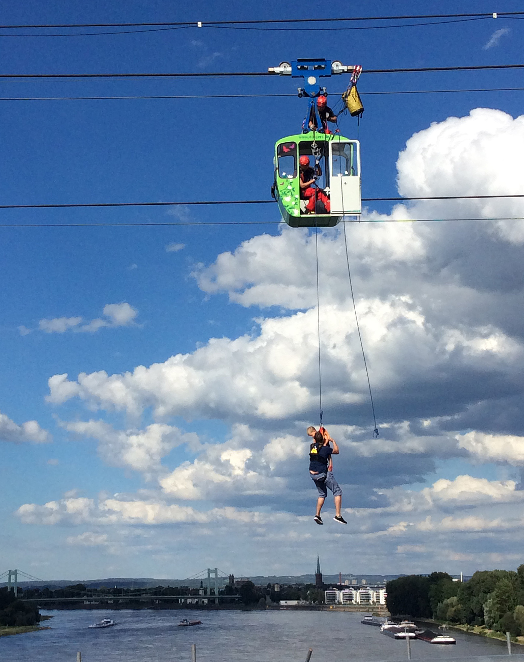 GERMANY-CABLE-CAR-COLOGNE