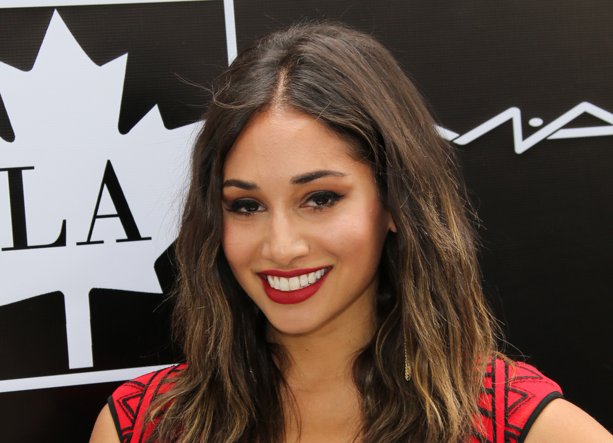 Meaghan Rath arrives at the 2015 Golden Maple Awards.
