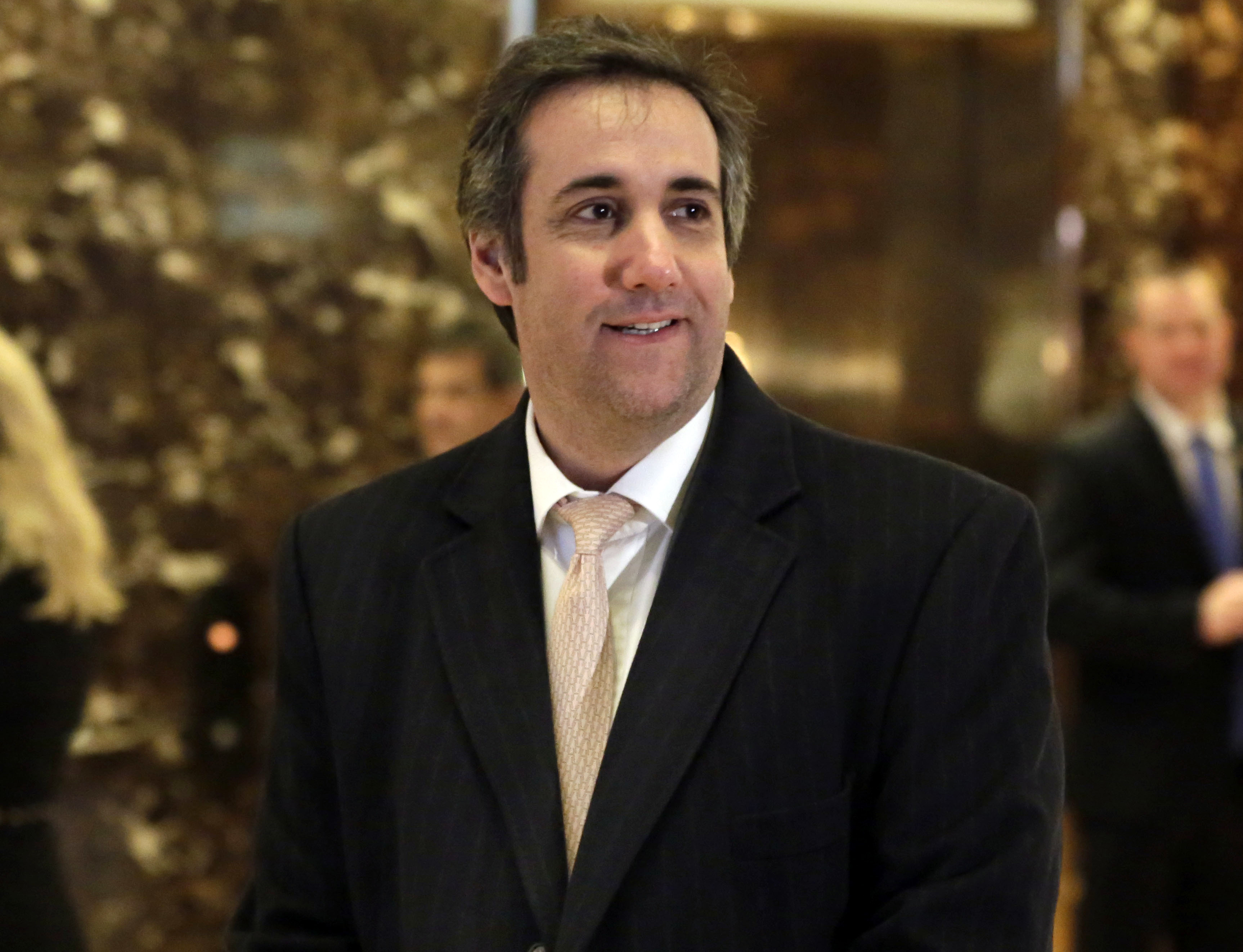Michael Cohen, an attorney for Donald Trump, arrives in Trump Tower in New York on Dec. 16, 2016. (Richard Drew—AP)