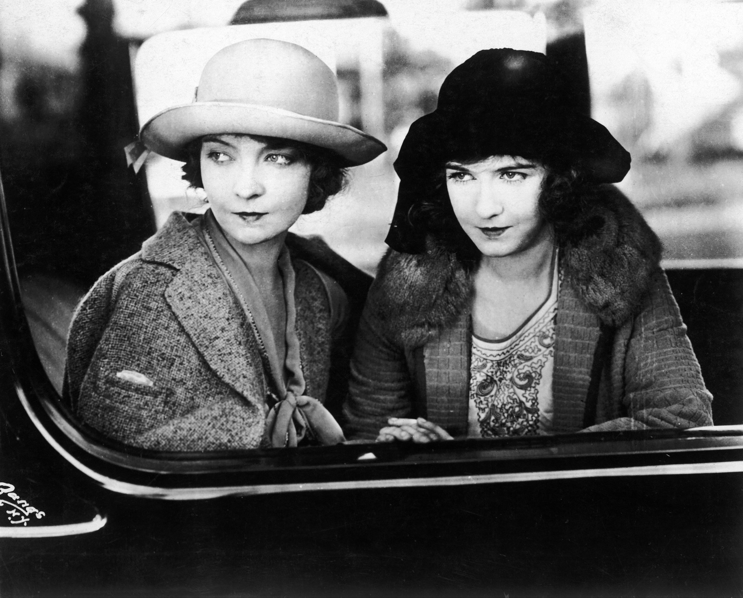 The Gish Sisters Lillian And Dorothy Gish, circa 1920s.