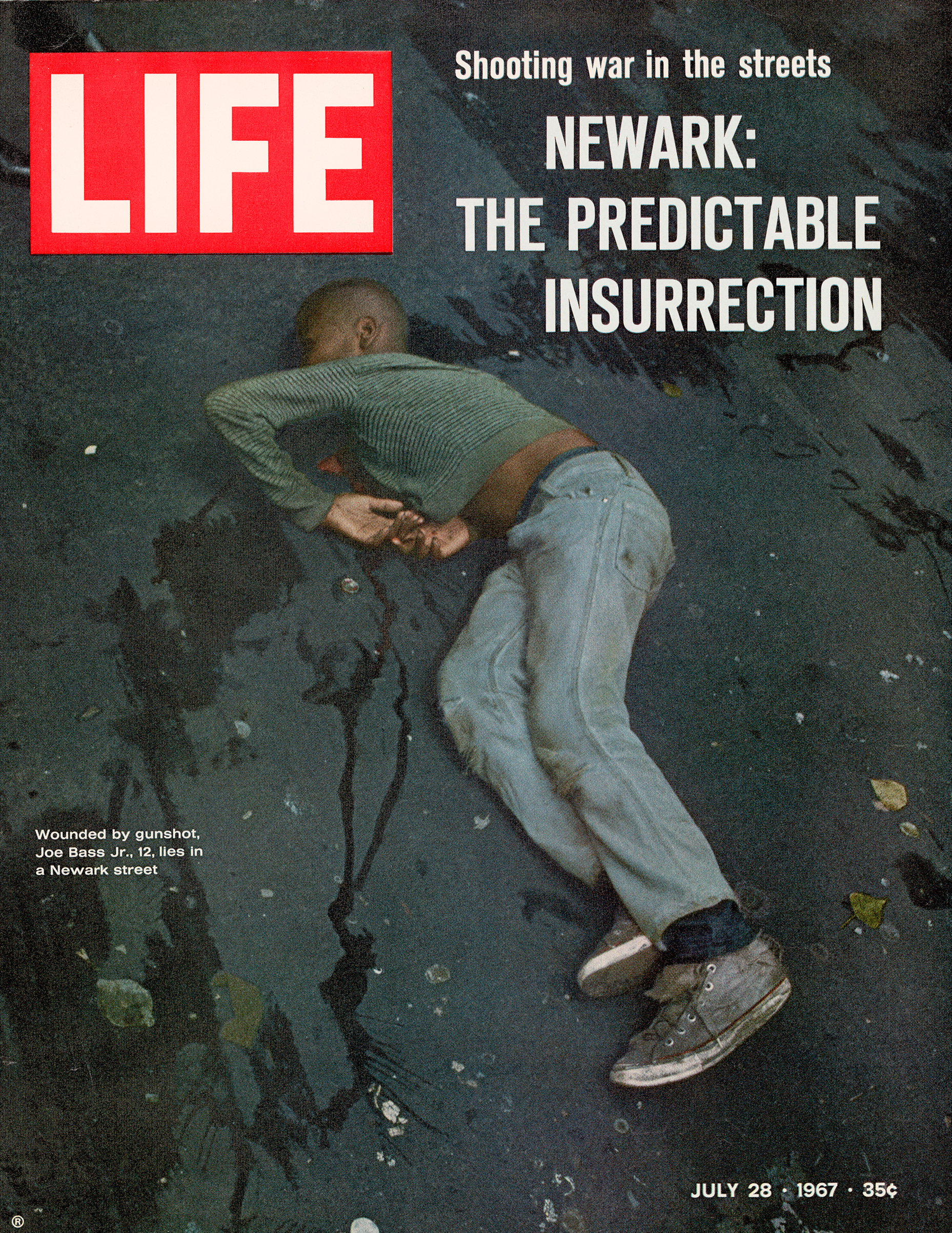 Newark Riots 1967 cover of LIFE magazine.