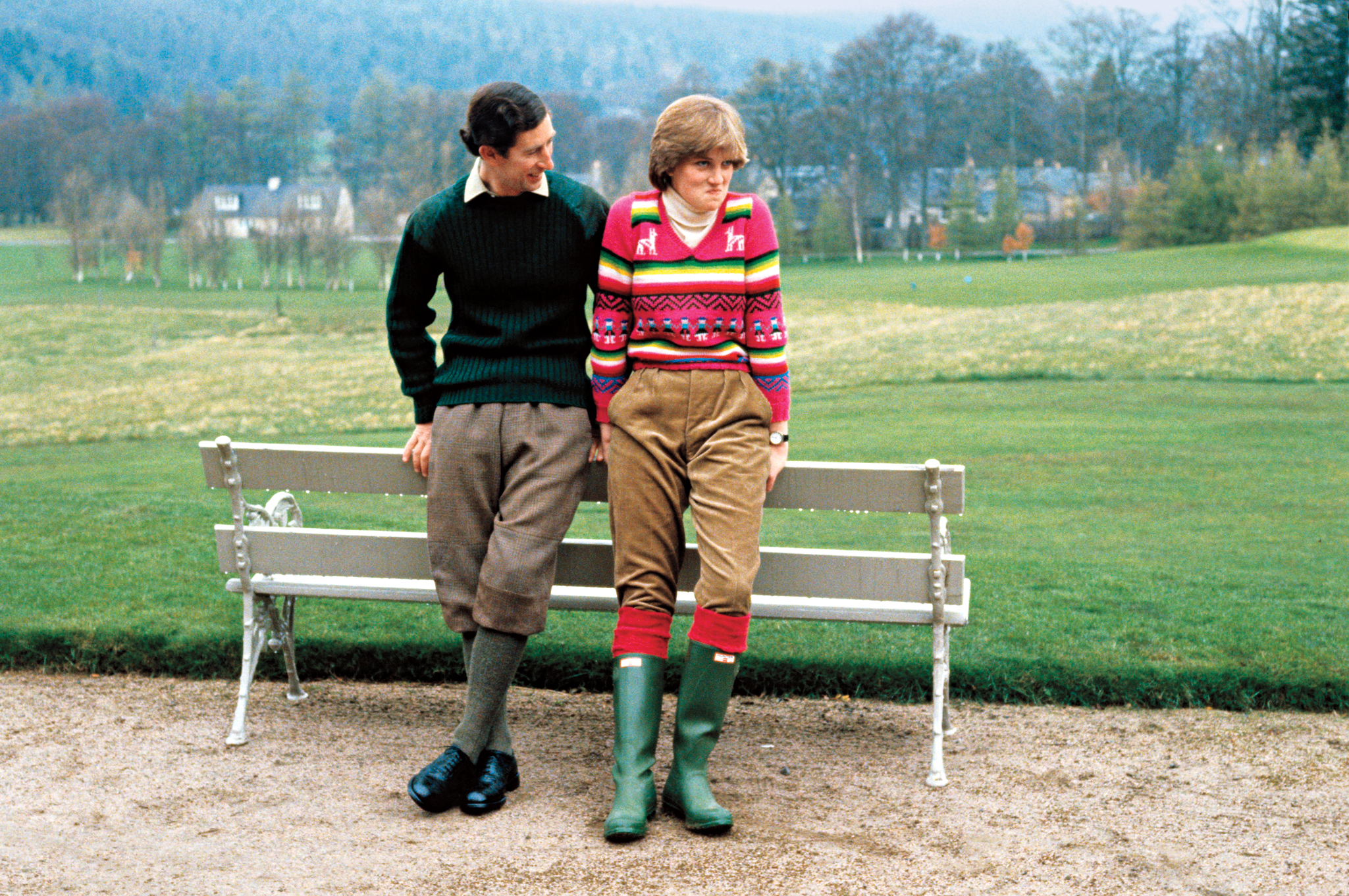 Prince Charles and Lady Diana Spencer, Scotland, Britain - May 1981