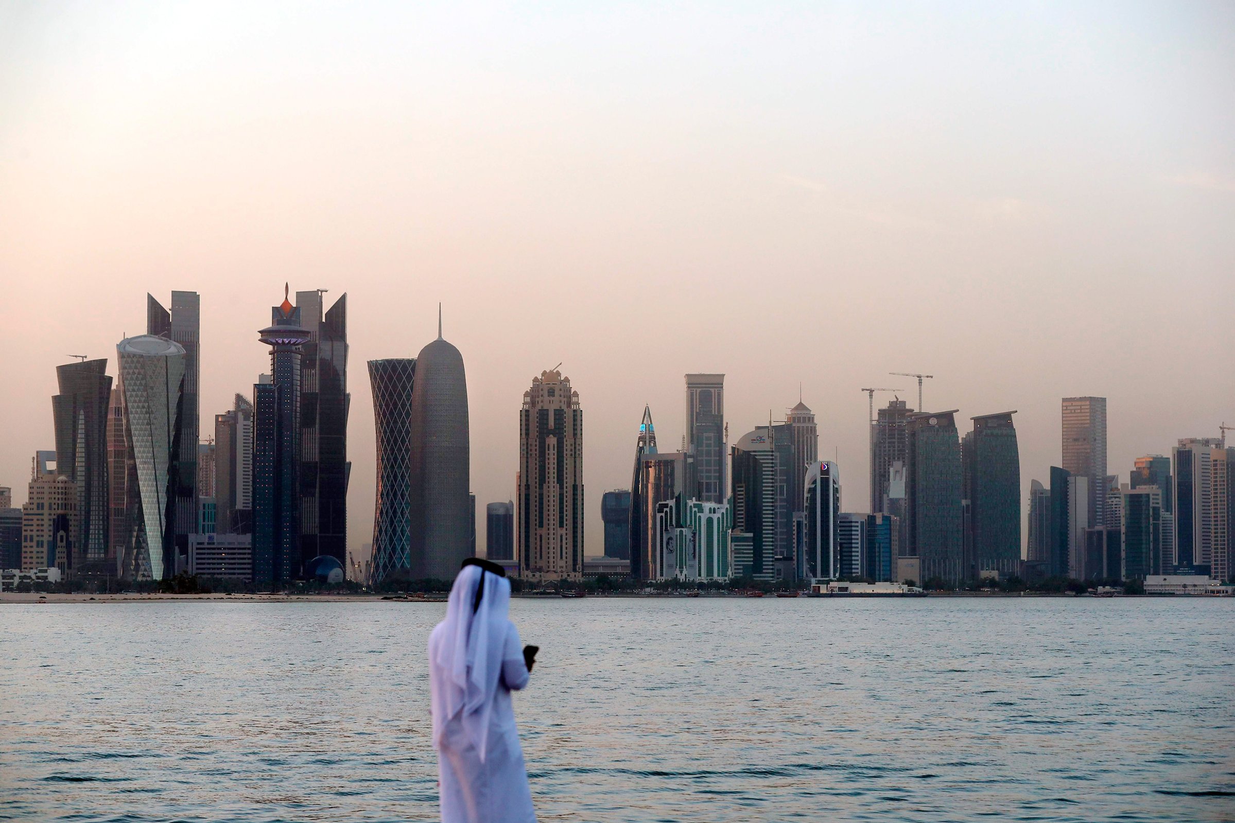 Life in Doha is relatively unchanged after weeks under a blockade