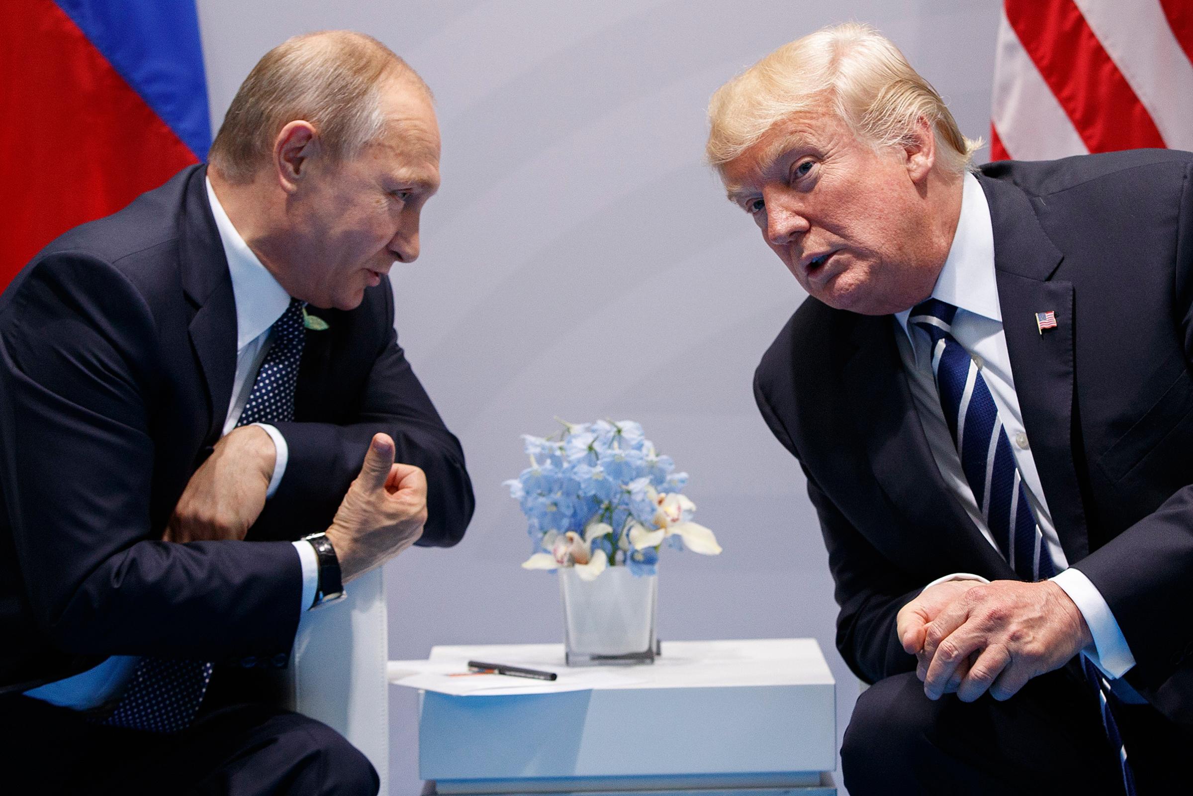 President Trump met with Putin not once but twice at the G-20 summit in Hamburg in July. The undisclosed second conversation took place during a dinner and without any other U.S. officials present.