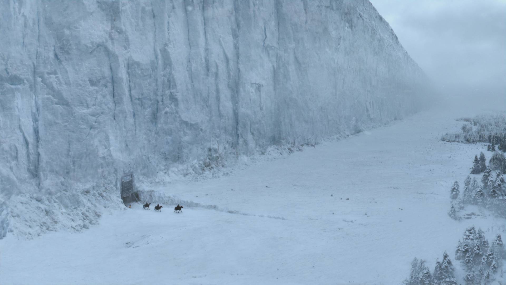 The Wall in 'Game of Thrones.' HBO. (HBO)