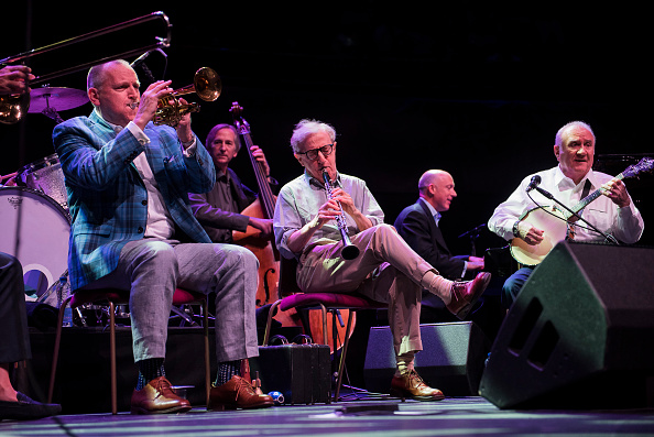Woody Allen and his New Orleans Jazz Band perform at Royal Albert Hall on July 2, 2017 in London, England.