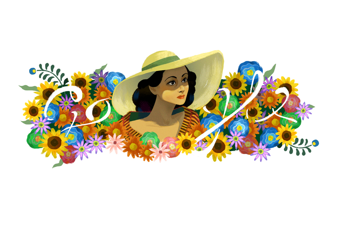 Celebrating Dolores del Río. (Courtesy of Google)