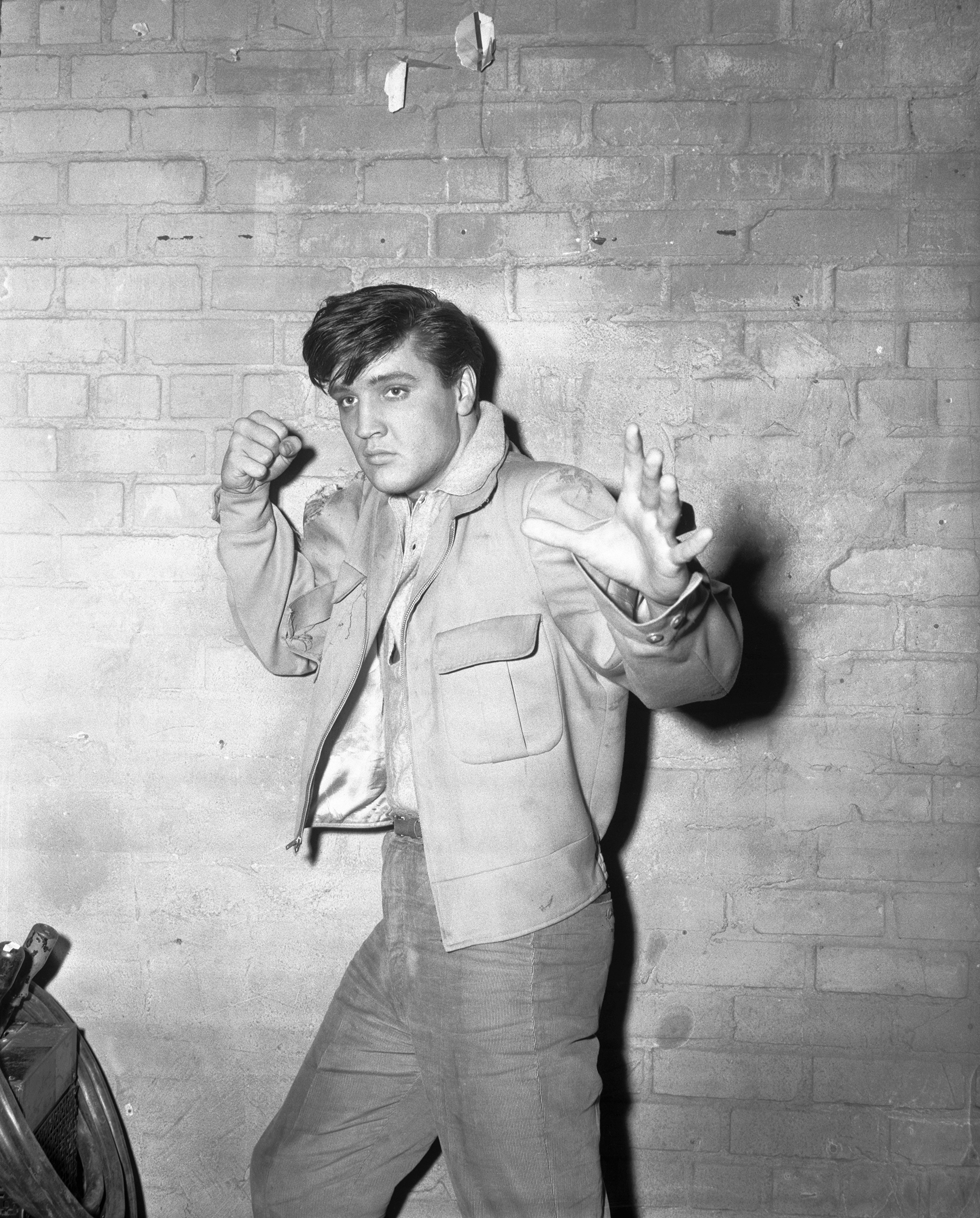 King Creole : 1958, Elvis on set.