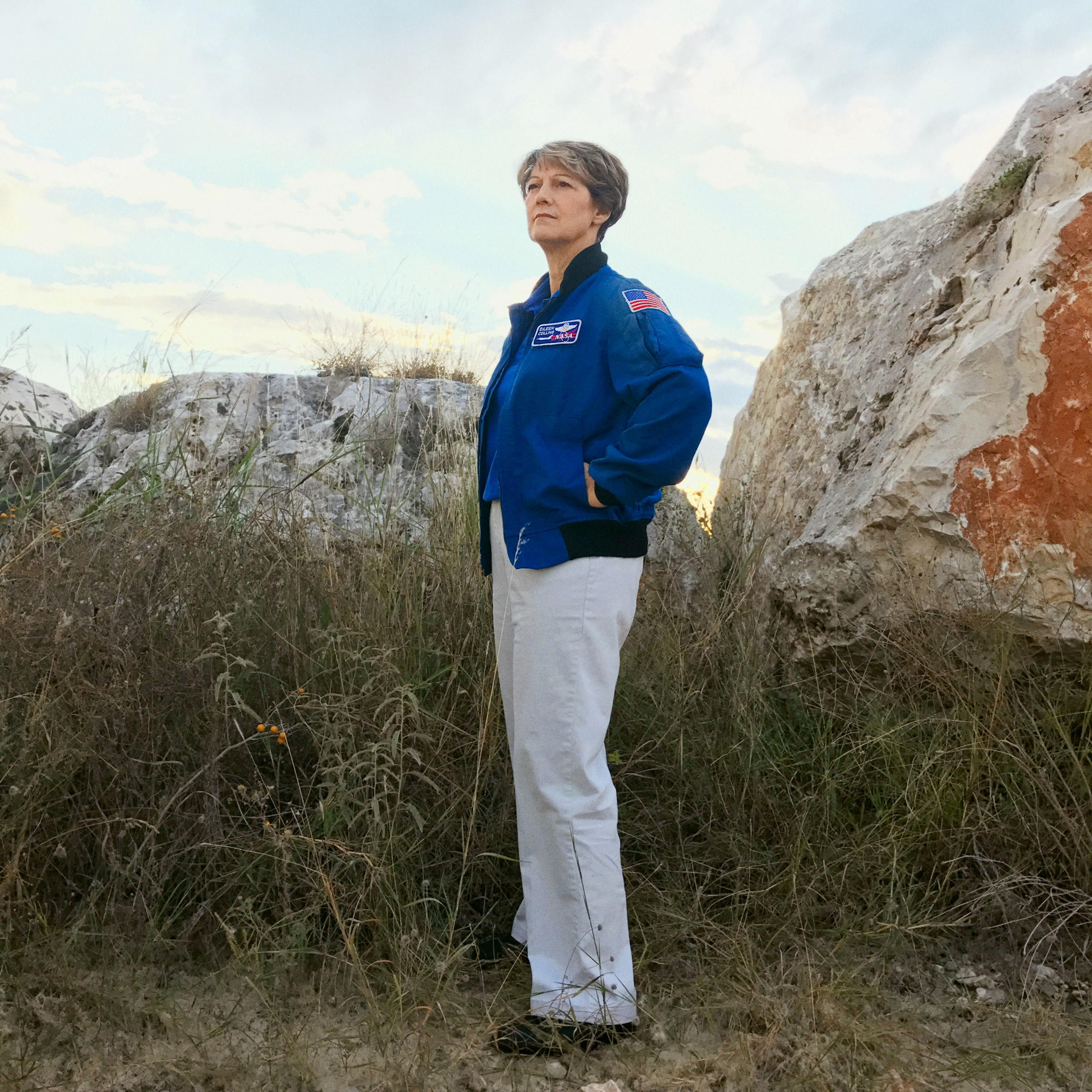 Portrait of Eileen Collins, photographed in San Antonio, TX, November 3, 2016. (Luisa Dörr for TIME)