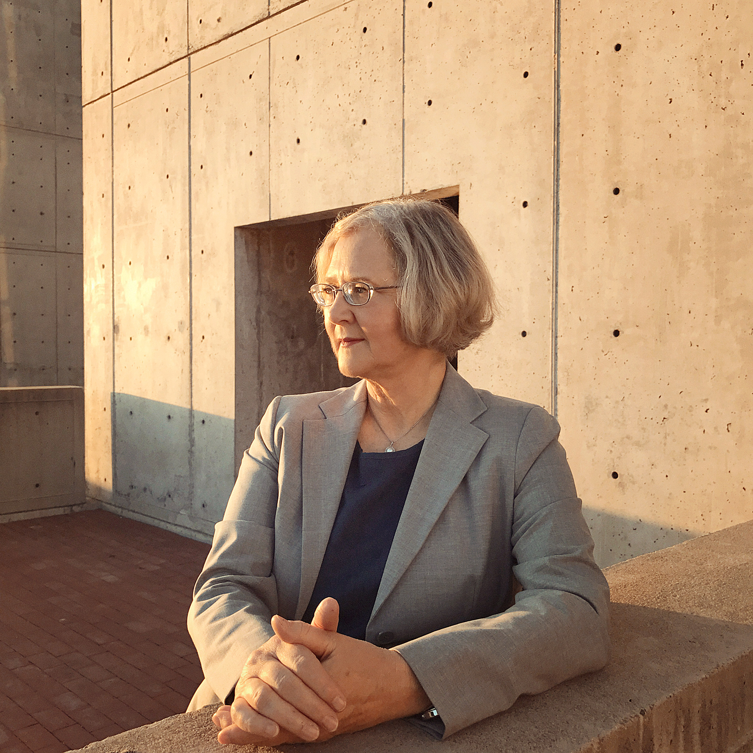 Portrait of Elizabeth Blackburn, photographed at the SALK Institute in La Jolla, CA, October 19, 2016. (Luisa Dörr for TIME)