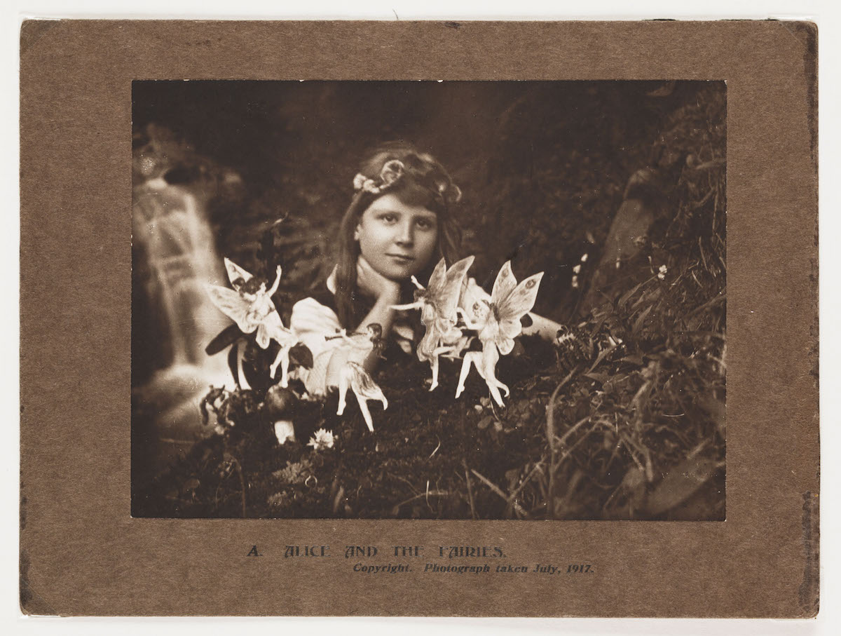 Alice and the Fairies, July 1917.