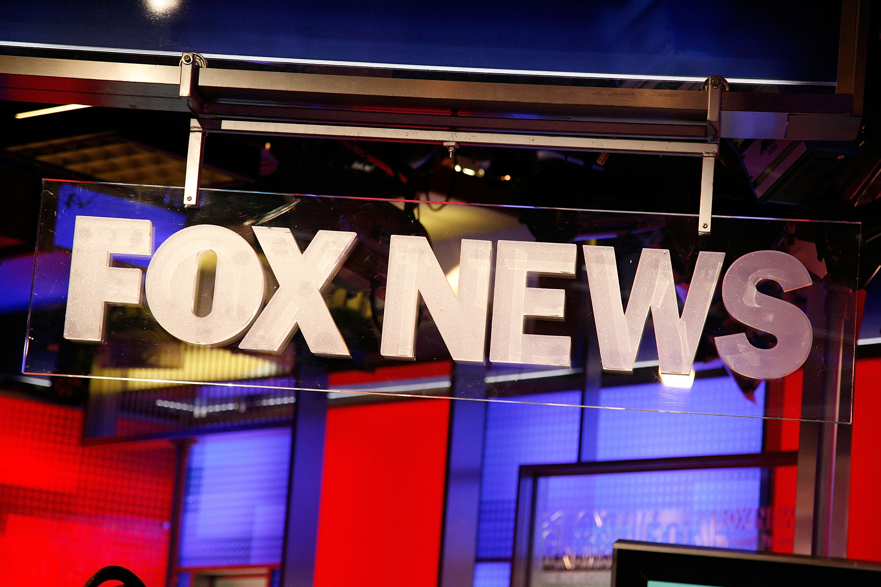 NEW YORK, NY - AUGUST 16:  The FOX News logo at FOX Studios on August 16, 2011 in New York City.  (Photo by Andy Kropa/Getty Images) (Andy Kropa&mdash;Getty Images)