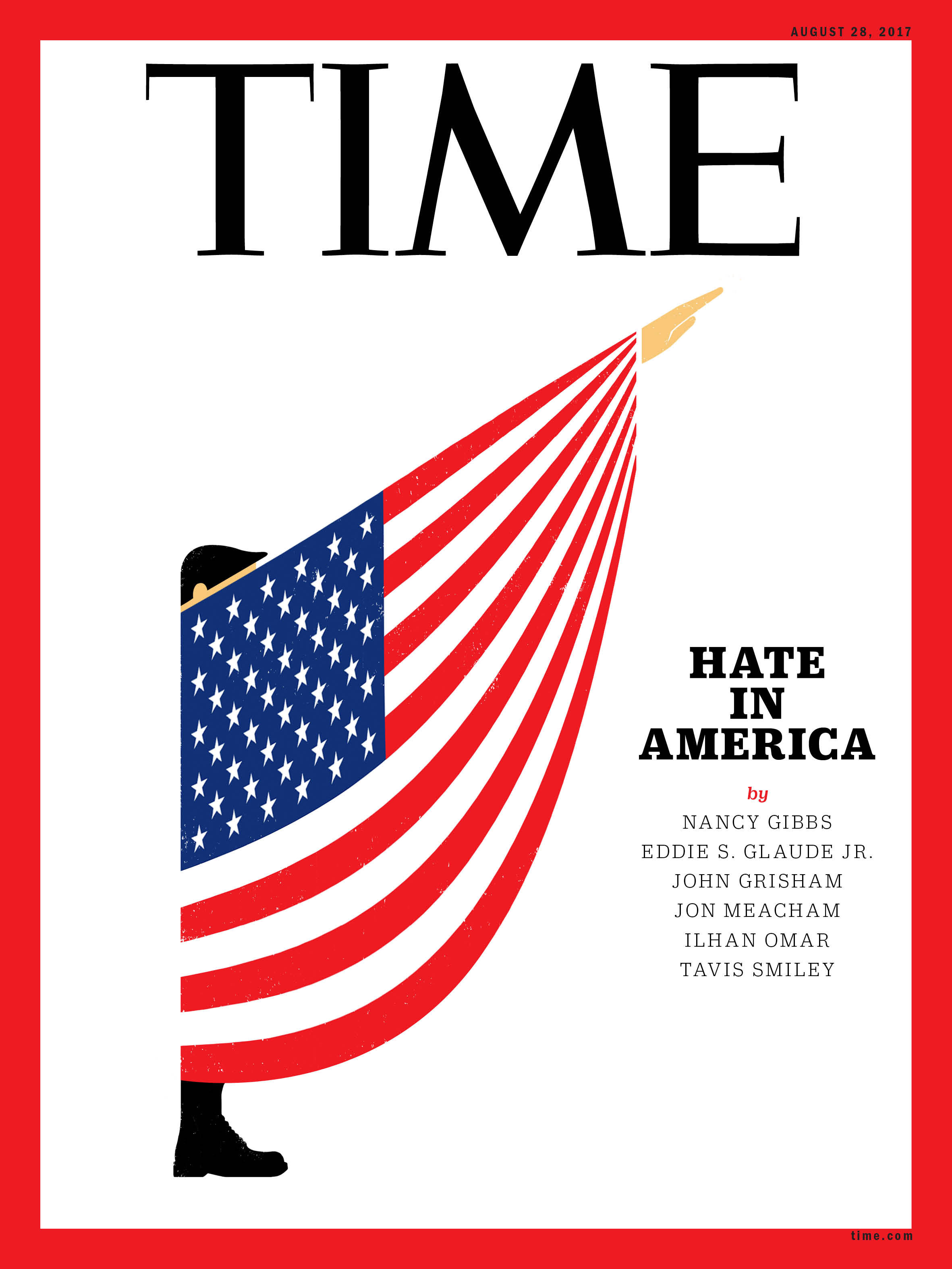 Hate in America Time Magazine cover