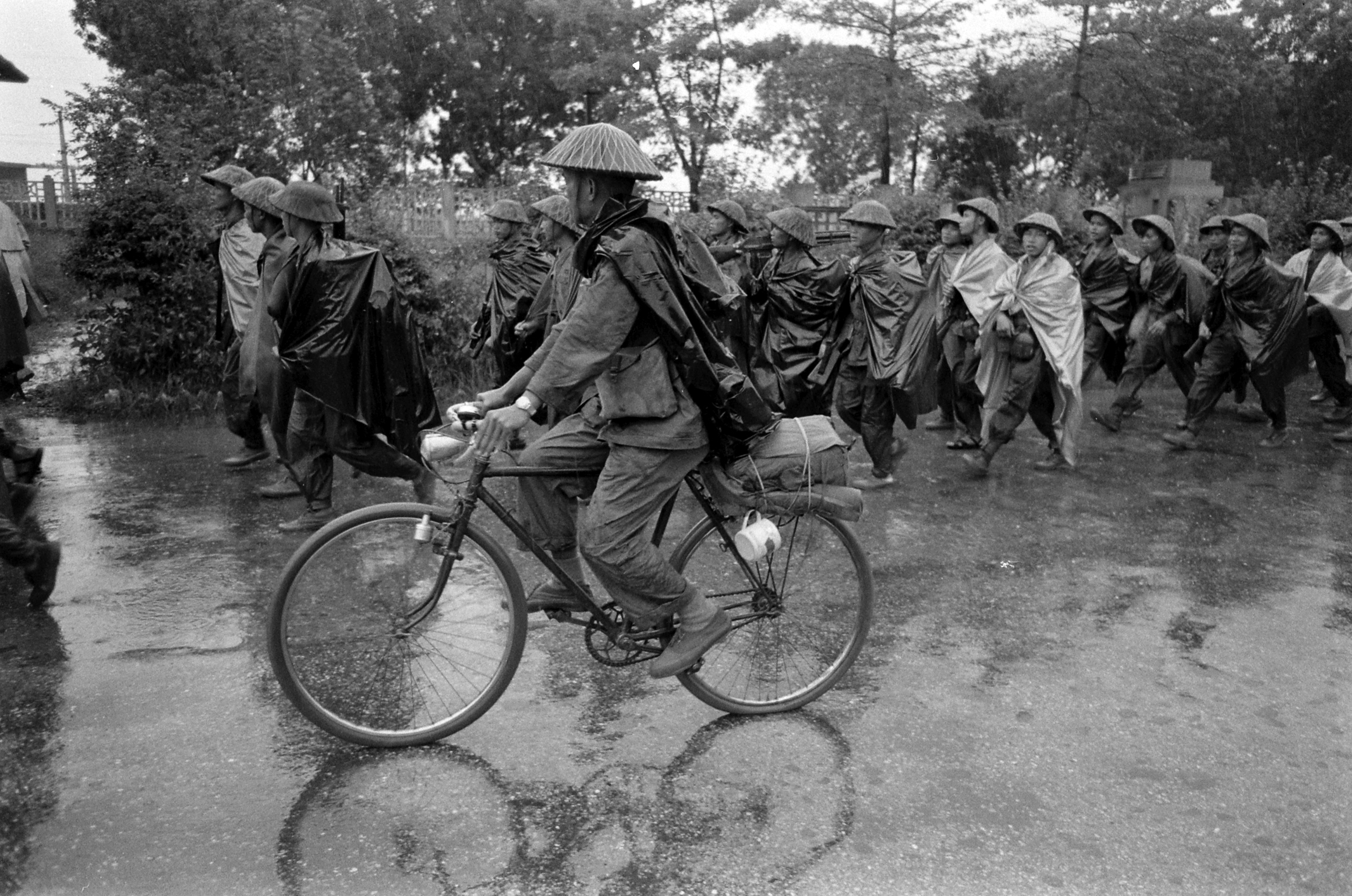 The last days of Hanoi, Vietnam, 1954.