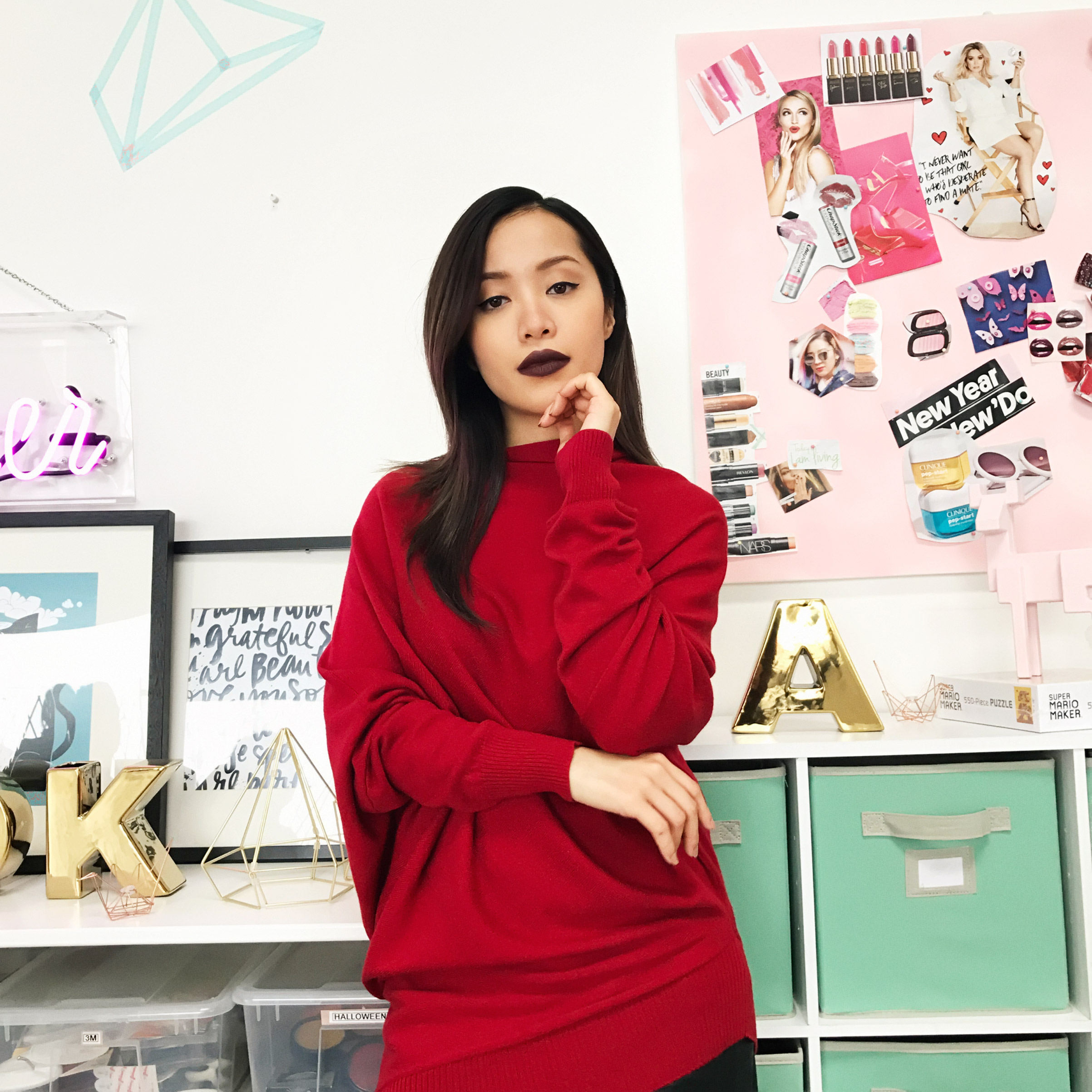 Portrait of Michelle Phan, photographed at Ipsy Open Studios in Santa Monica, CA on February 7, 2017. (Luisa Dörr for TIME)