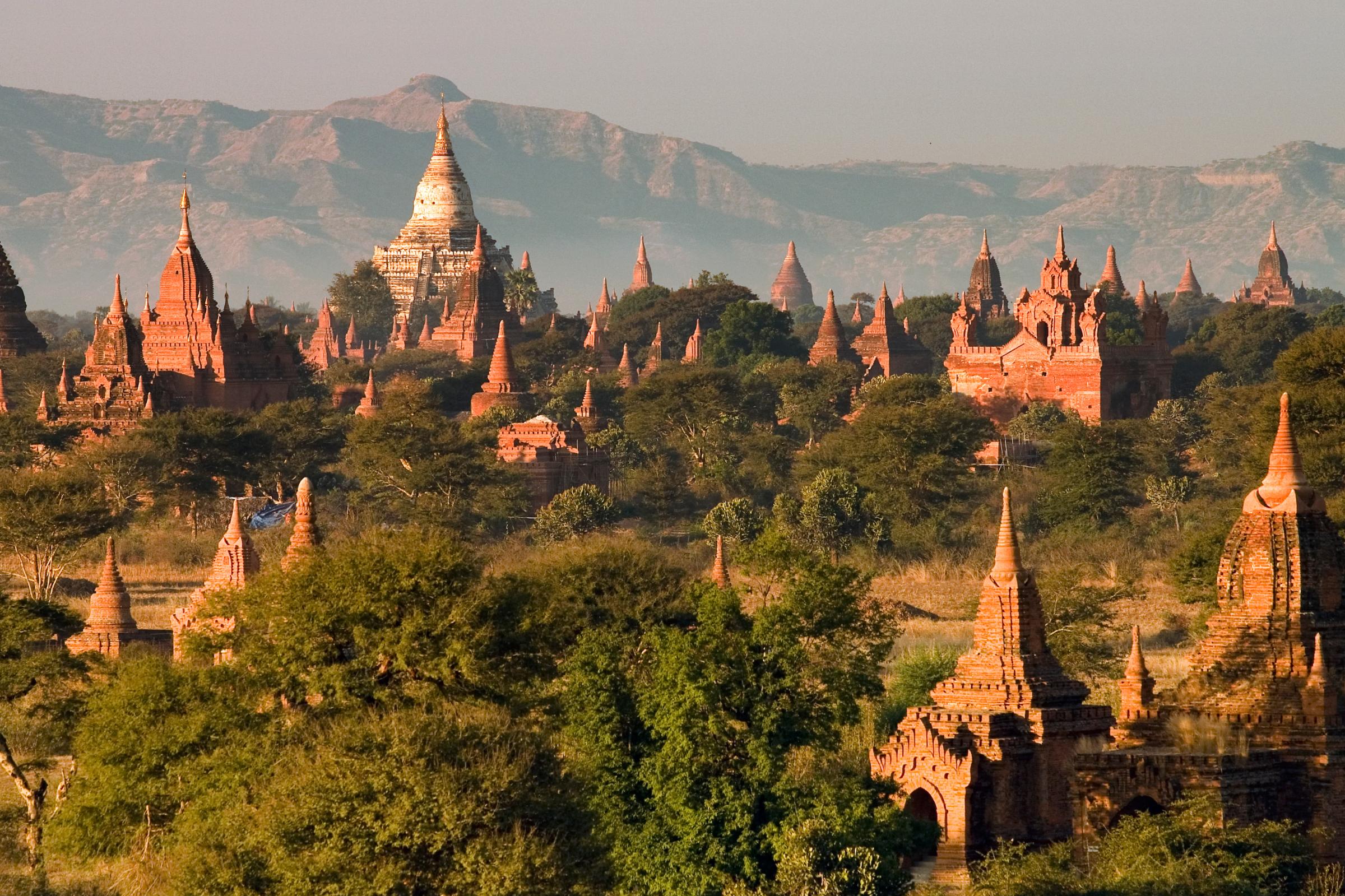 The Skyline of Bagan, Myanmar