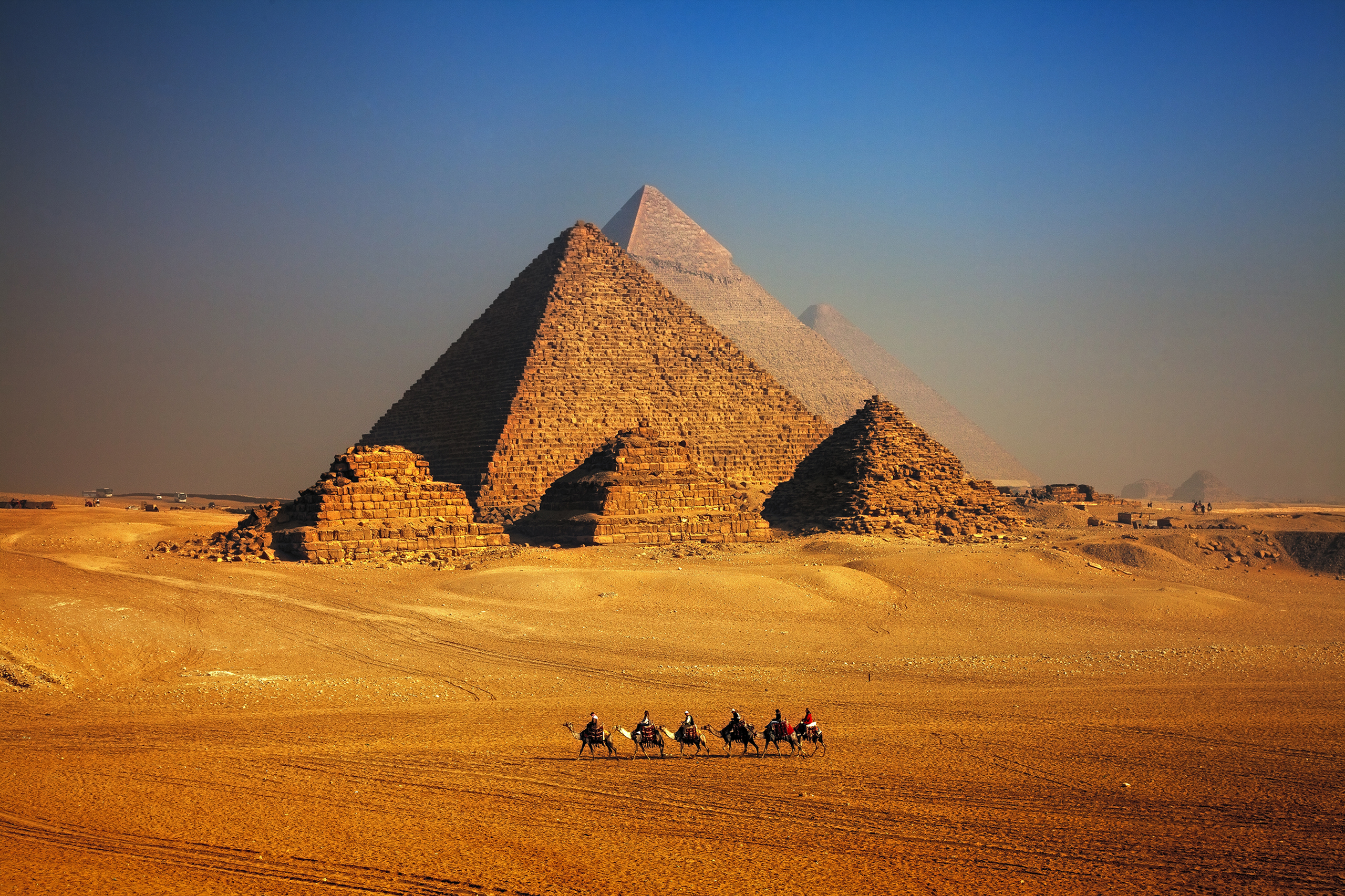 Giza Egypt Pyramids Cairo, Egypt (Getty Images)